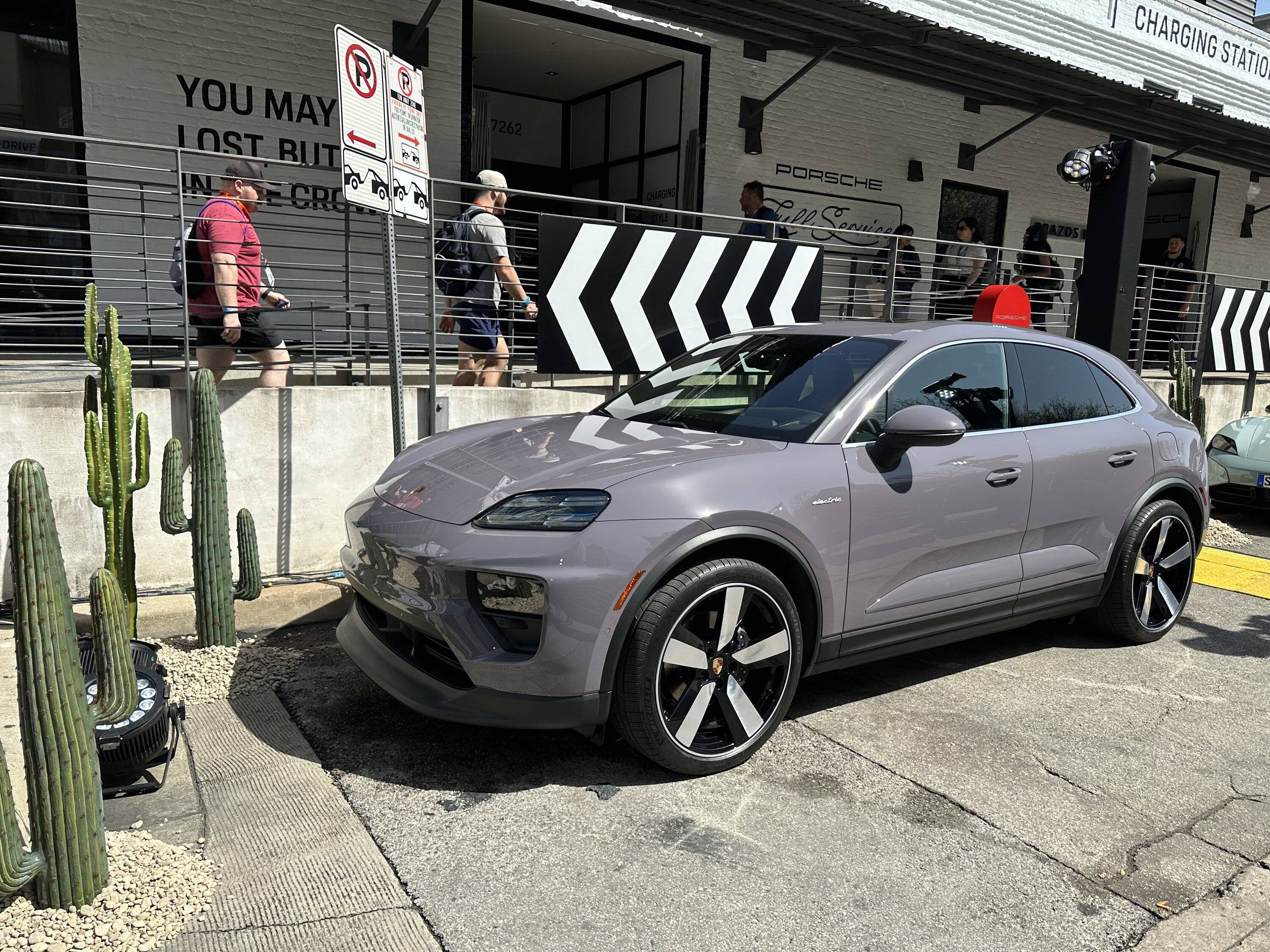 Porsche Taycan U.S. debut of new Porsche Taycan and Macan EV coming to South by Southwest, Austin TX (March 8 – 12, 2024) IMG_1838