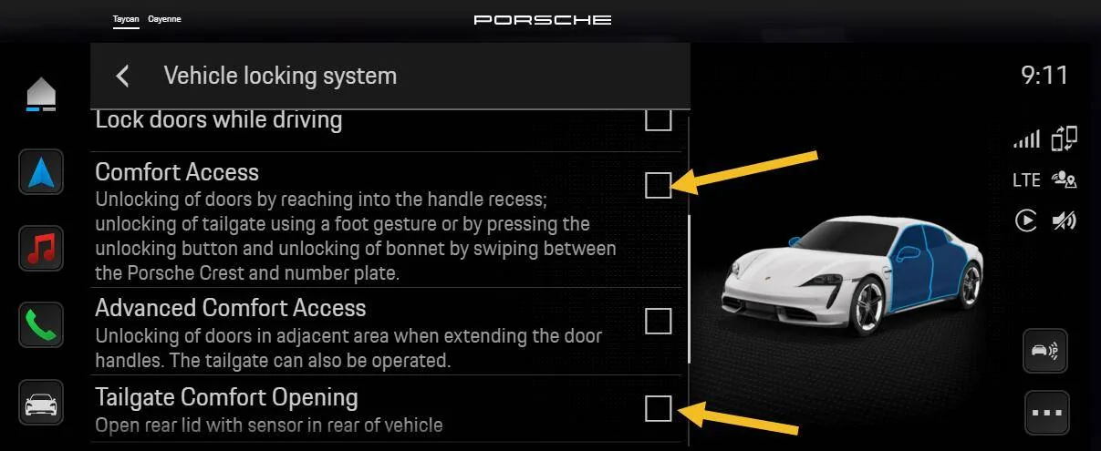 Porsche Taycan Comfort Access 1710190989785-s0