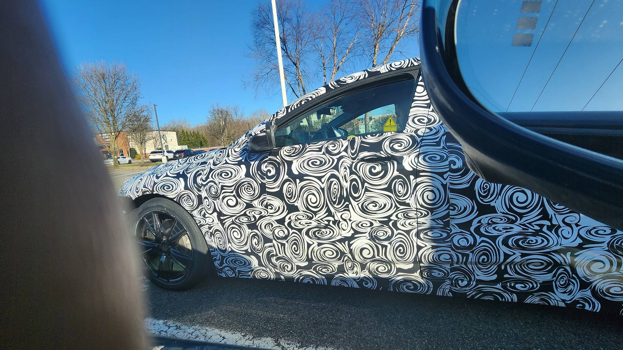 Porsche Taycan Spy car picture ...... 20240312_165058