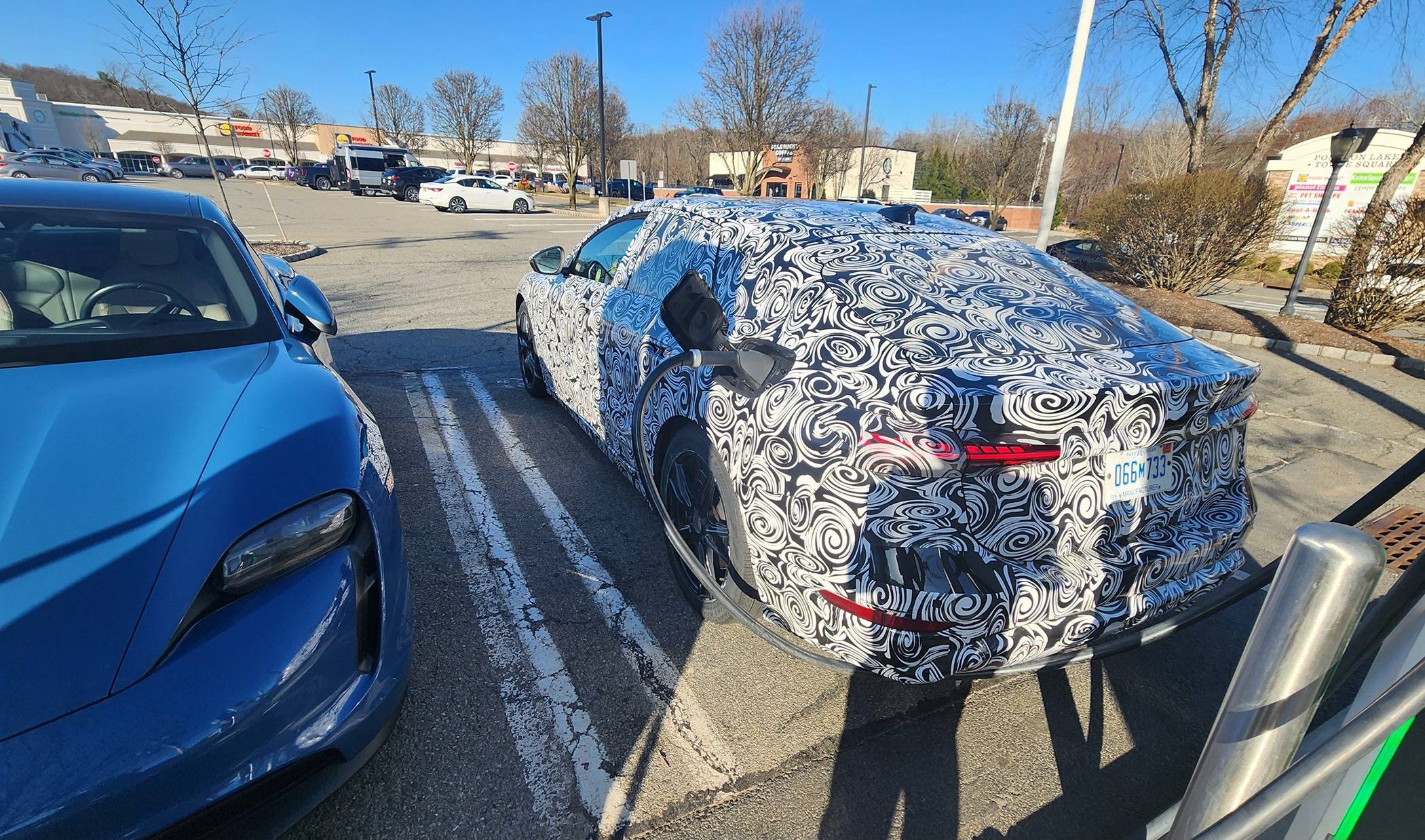 Porsche Taycan Spy car picture ...... 20240312_165506