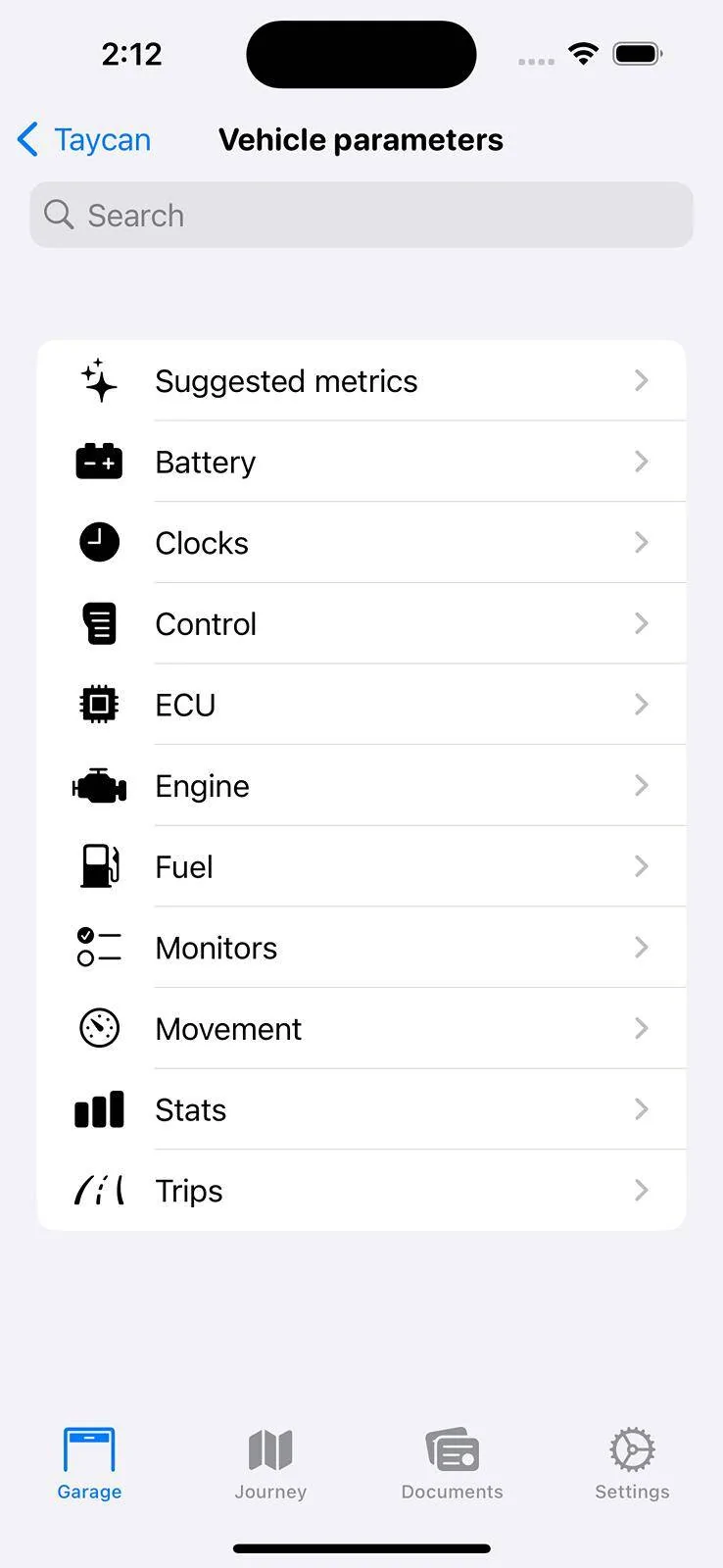 Porsche Taycan Interested in an unofficial Apple Watch app? Simulator Screenshot - iPhone 15 Pro - 2024-03-14 at 14.12.27