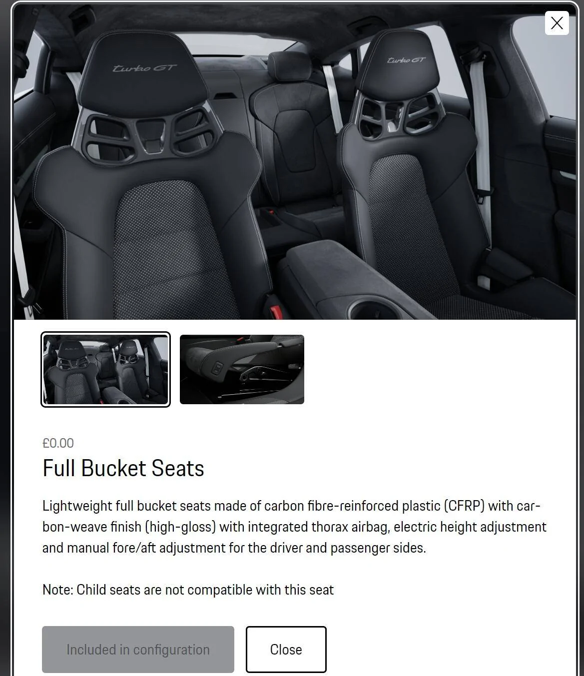 Porsche Taycan No Bucket Seats On US Configurator 1710572708608-jn