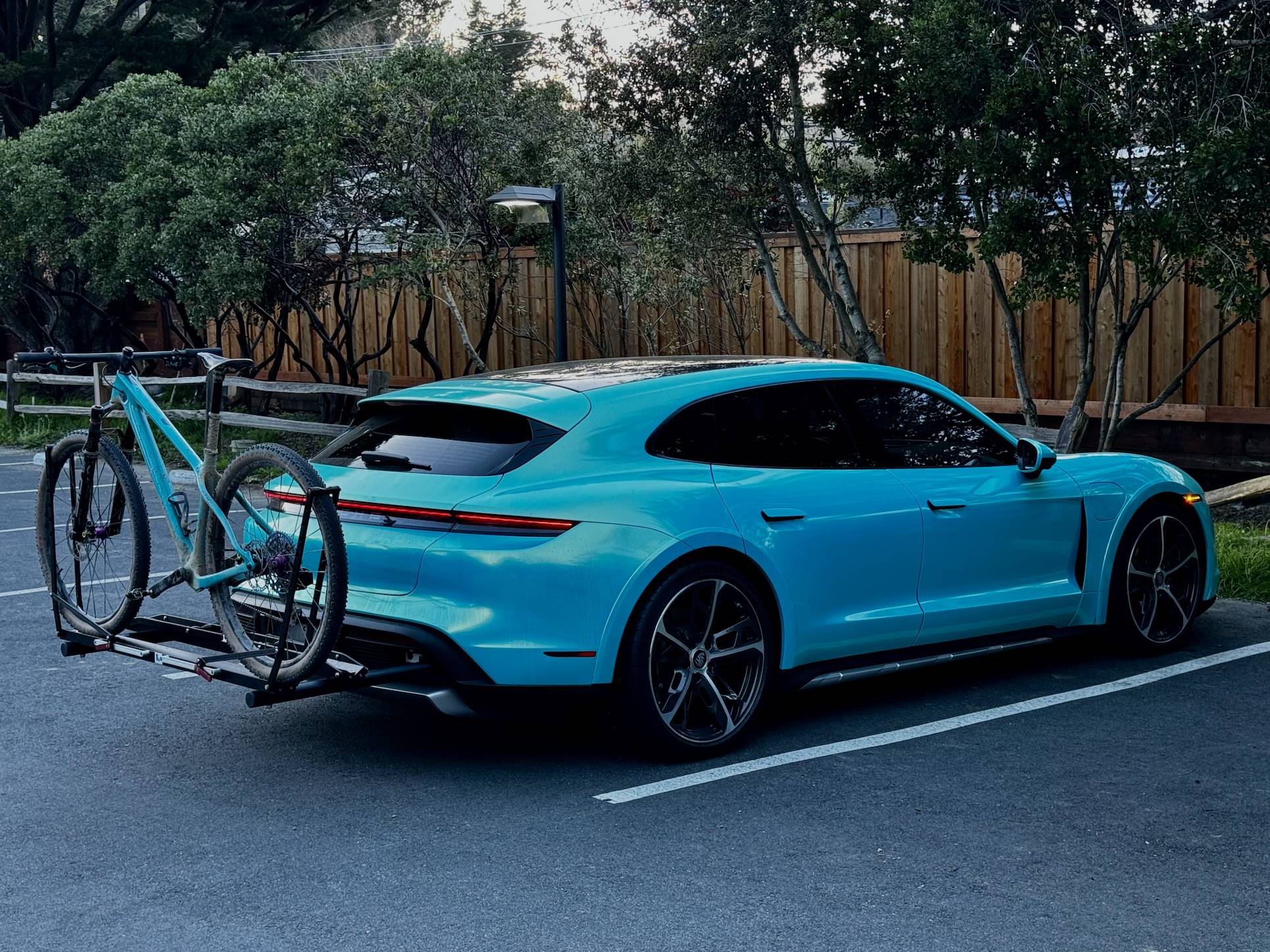 Porsche Taycan Custom Cross Turismo Rear Bike Rack Group Buy IMG_5789