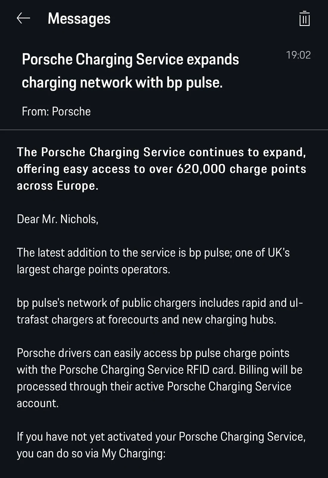 Porsche Taycan bp Pulse on Porsche charging IMG_0781