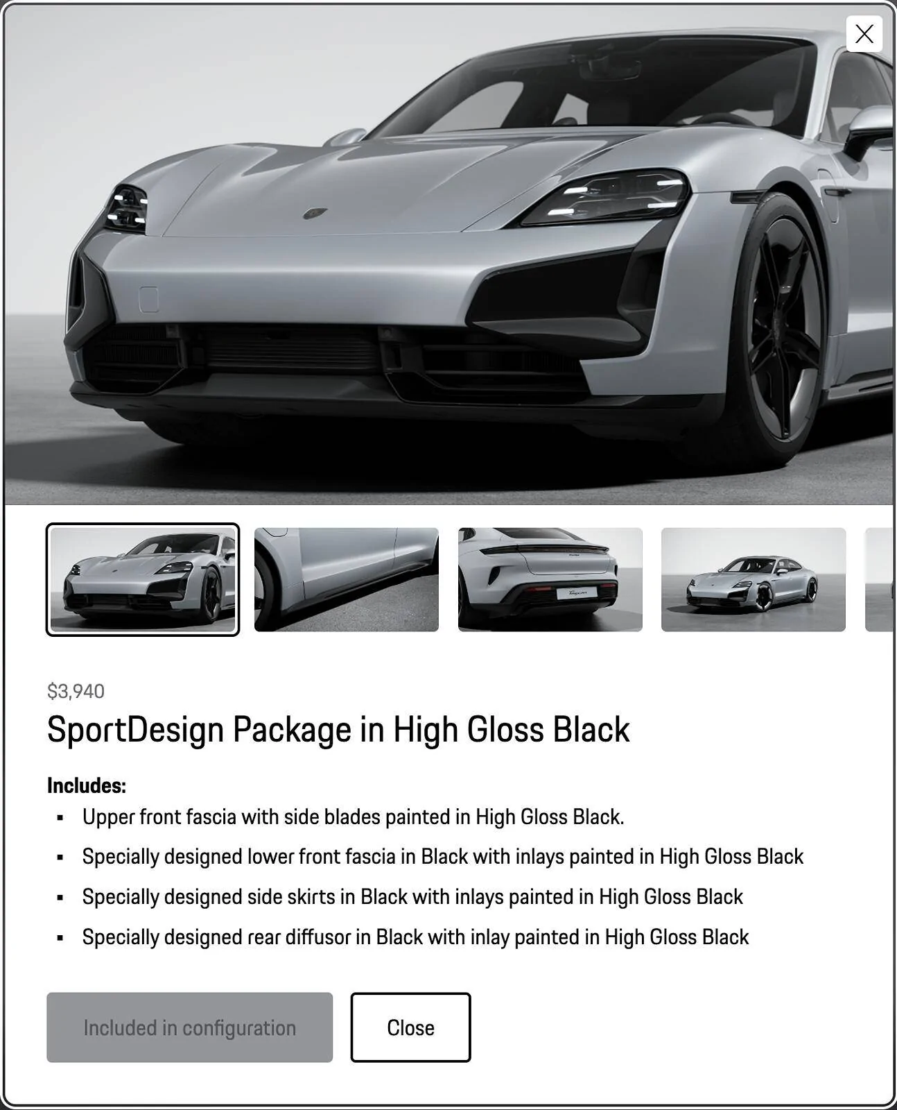 Porsche Taycan 25 GTS Facia Screenshot 2024-03-22 at 6.52.02 AM