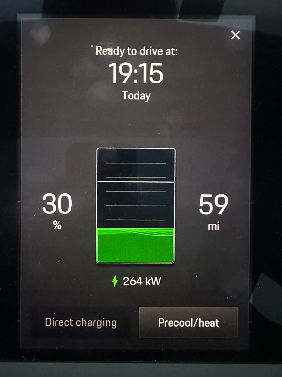 Porsche Taycan Will not take more than 150kW. Is something wrong with the battery? IMG_1958