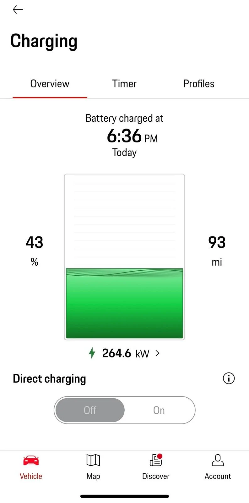 Porsche Taycan Will not take more than 150kW. Is something wrong with the battery? IMG_1372
