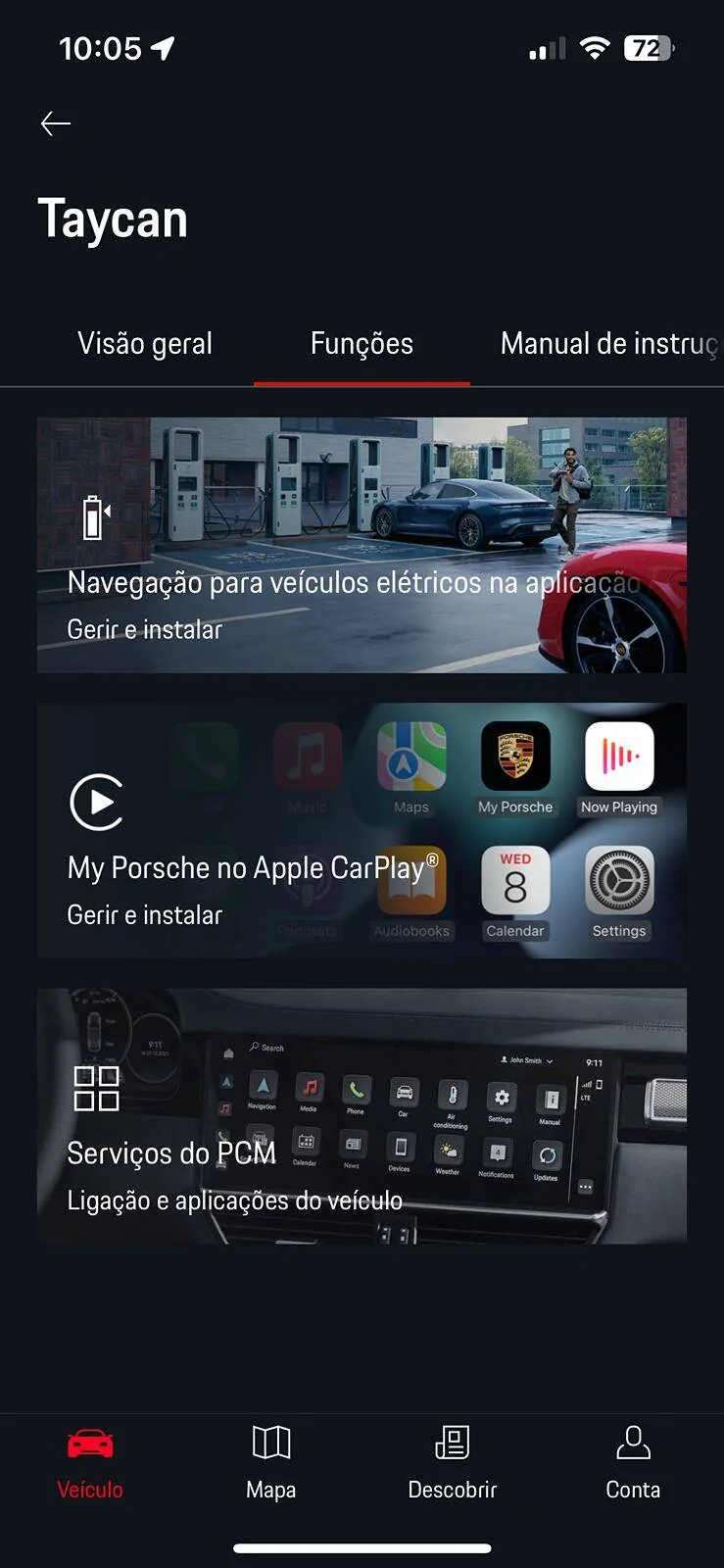 Porsche Taycan Porsche Connect App is not available in my country, any body is facing the same problem? IMG_3416