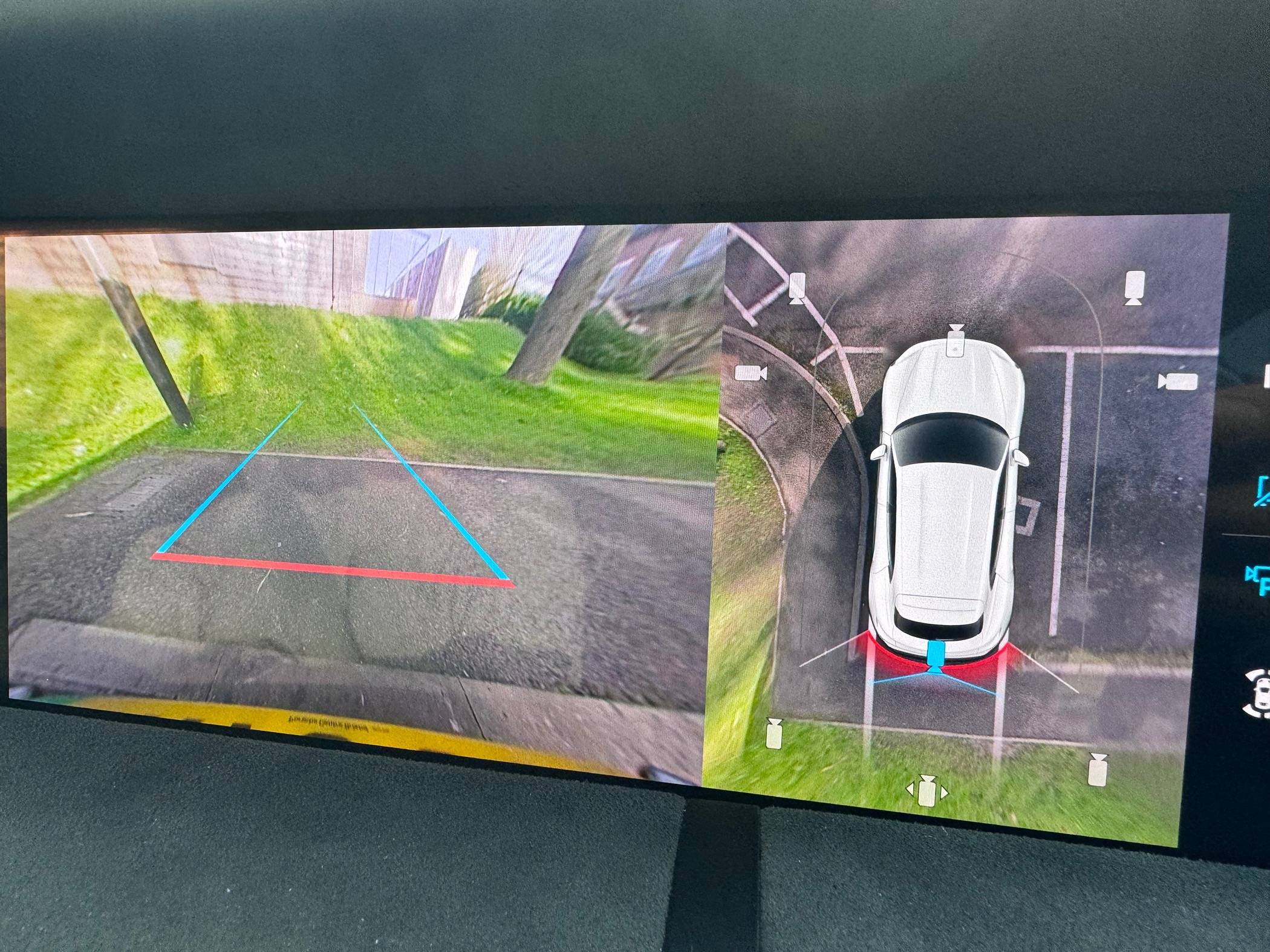 Porsche Taycan Front Park Assist not working on Uphill Gradient IMG_0769