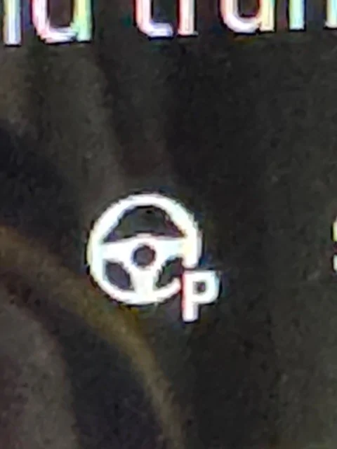 Porsche Taycan I used Park Assist for the first time but chickened out right towards the end. Steering Wheel P