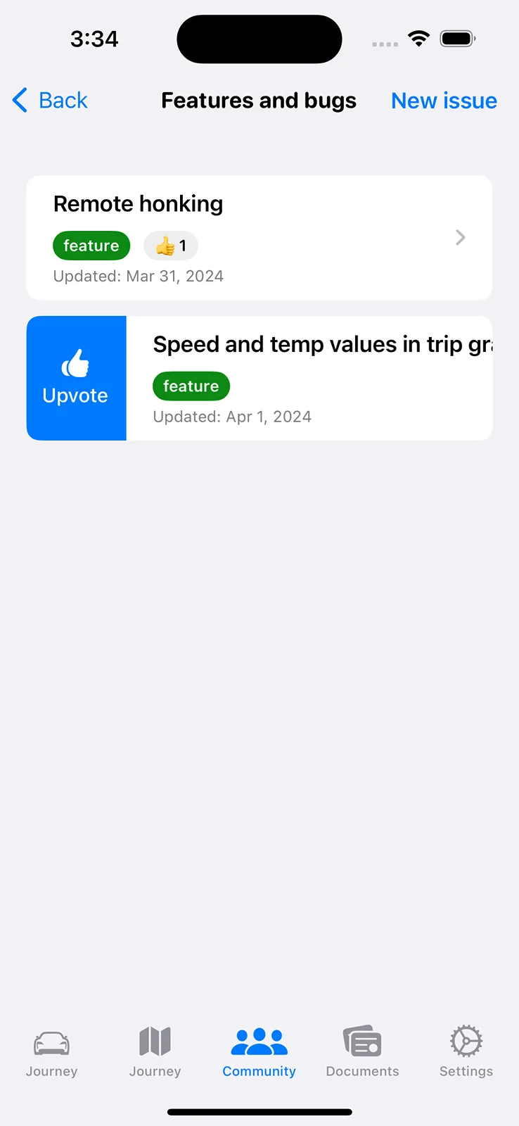 Porsche Taycan Interested in an unofficial Apple Watch app? Simulator Screenshot - iPhone 15 - 2024-04-02 at 15.34.49