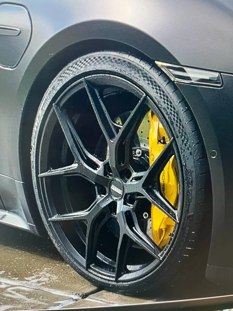 Porsche Taycan 22 Inch Vossen HF5 Wheels Taycan