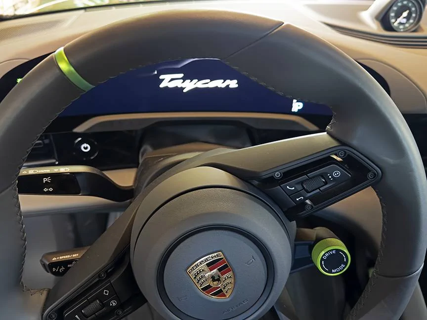 Porsche Taycan Custom drive mode selector switch pippa_control_knob_sm