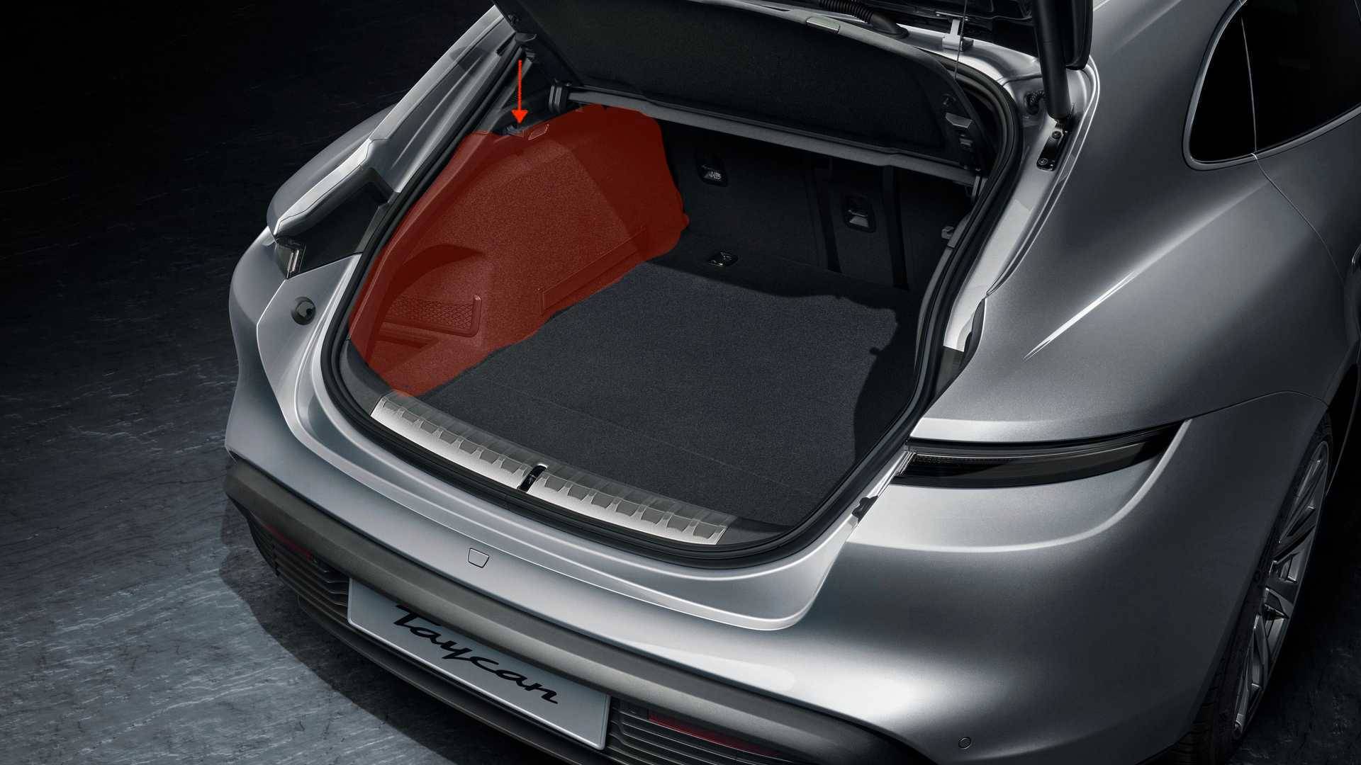 Porsche Taycan Taycan Cross Turismo Trunk Panel Access/Removal porsche-taycan-sport-turismo