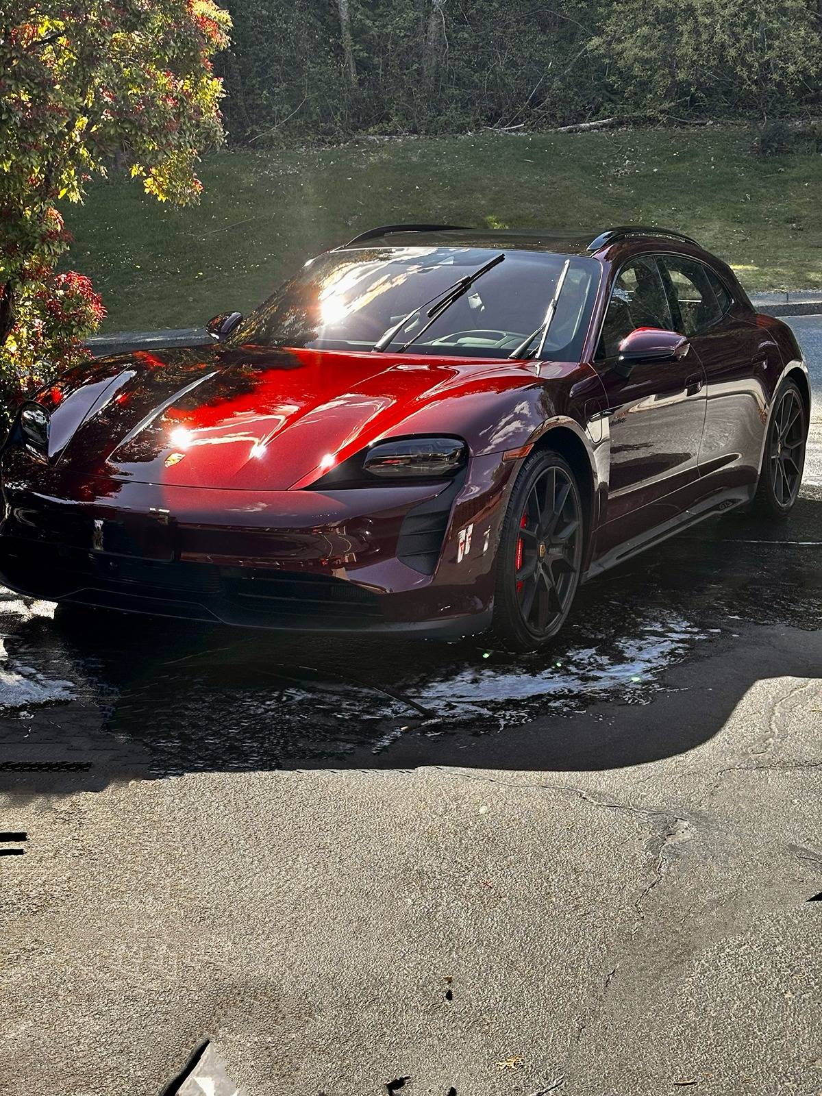 Porsche Taycan CHERRY METALLIC Taycan Club IMG_0376 Copy.JPG