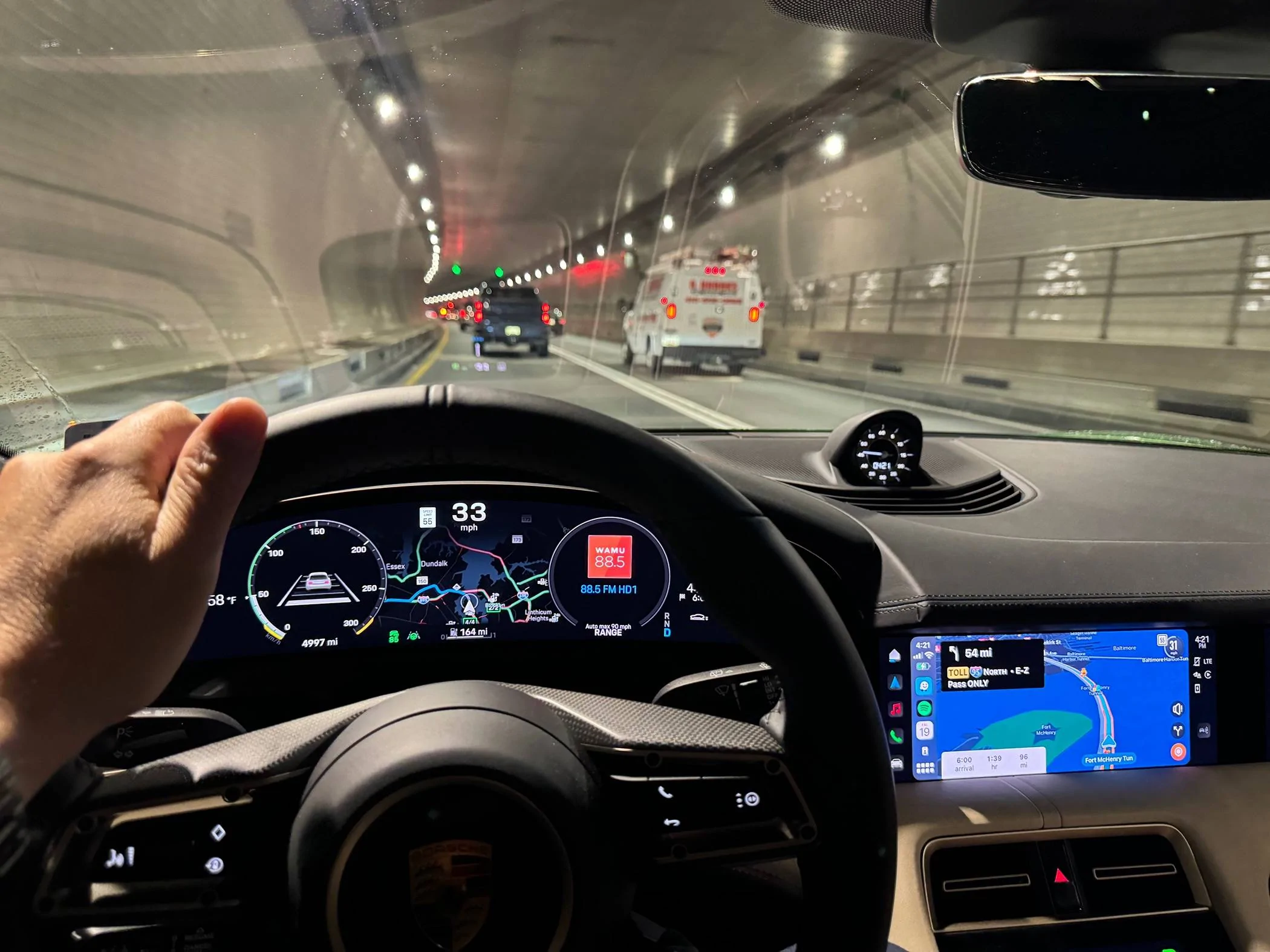 Porsche Taycan CarPlay & Charging Navigation IMG_3824