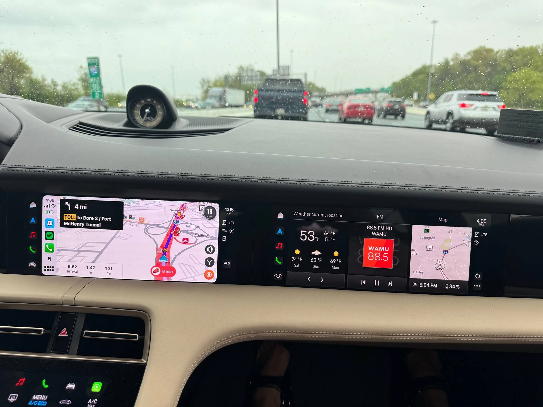 Porsche Taycan CarPlay & Charging Navigation IMG_3814