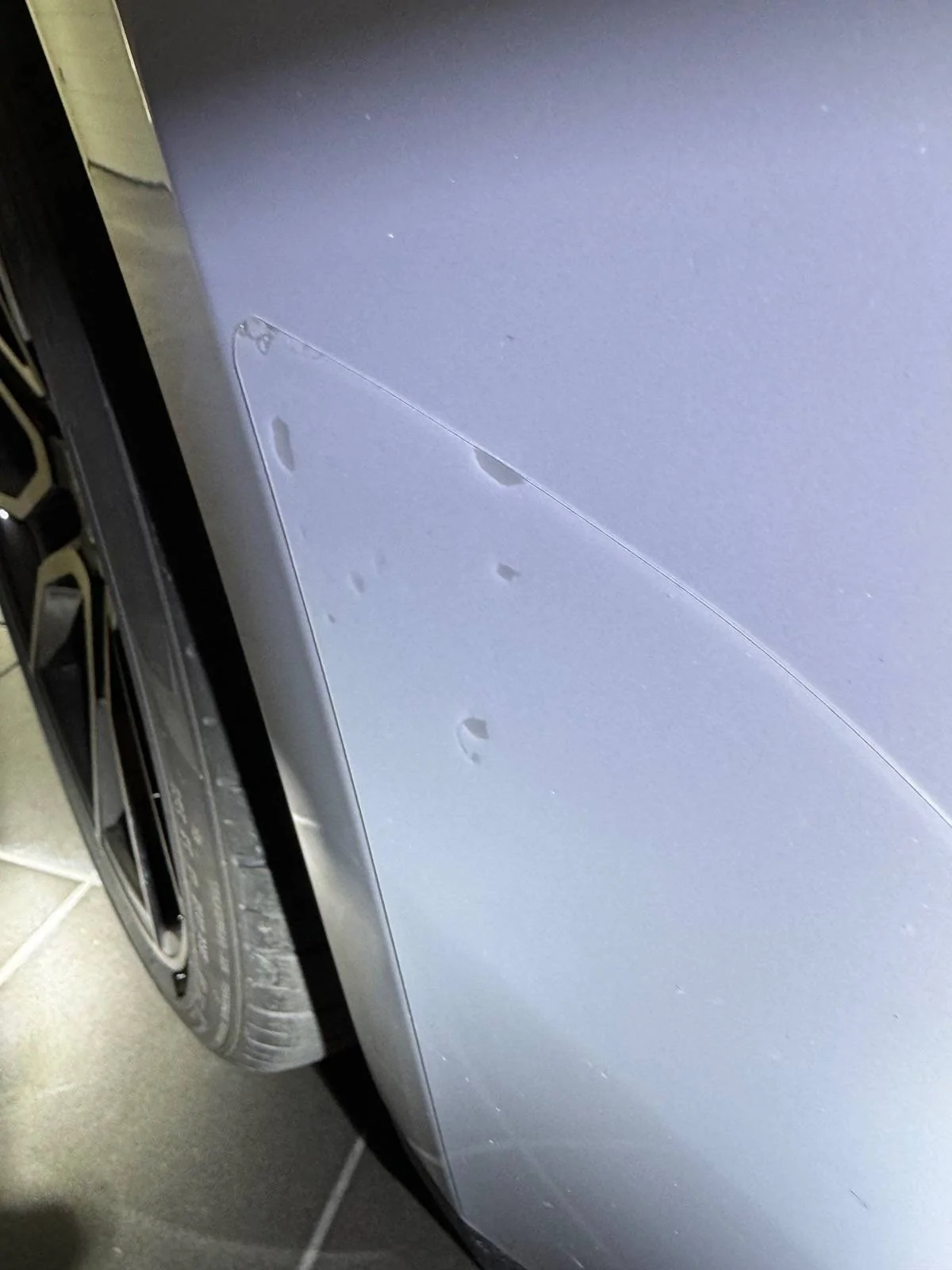 Porsche Taycan Annoying plastic paint protector? IMG_0126