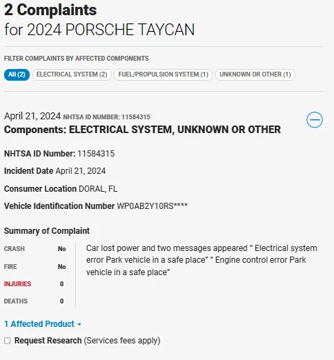 Porsche Taycan Is this what I think it is? Electrical system error 1713894143501-wm