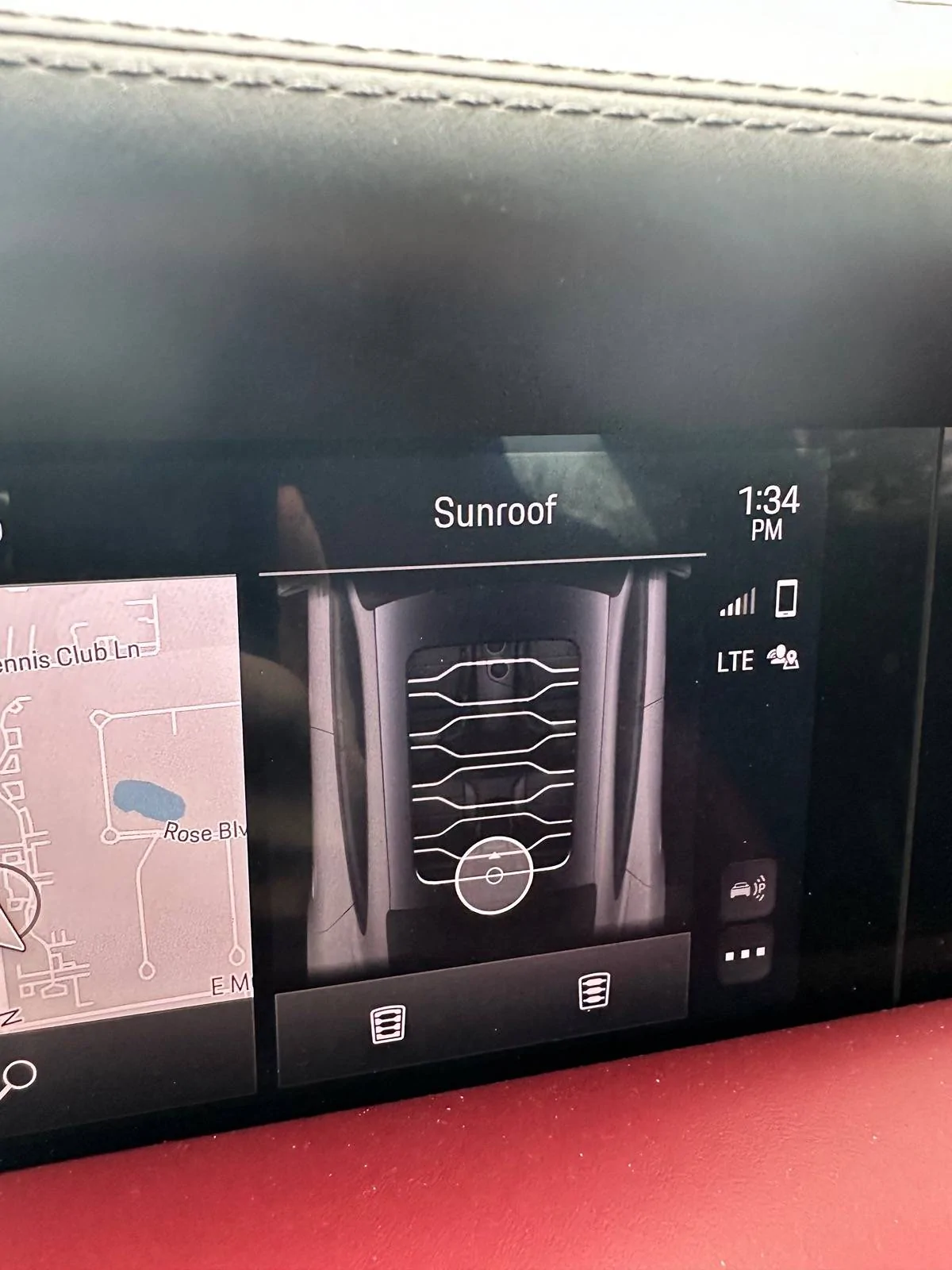 Porsche Taycan Spotify login issue IMG_2524