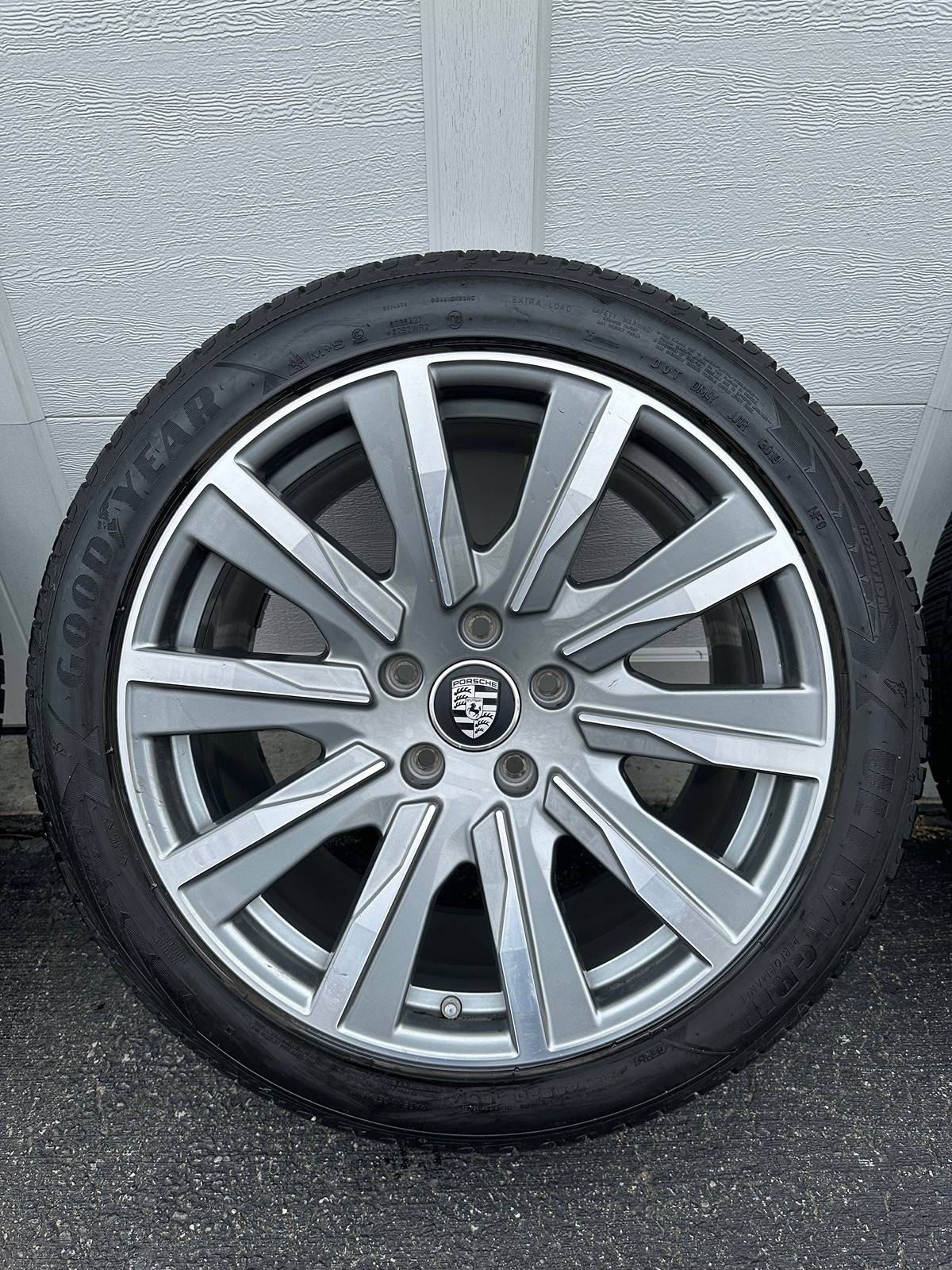 Porsche Taycan OEM 20-inch Taycan Tequipment Design Winter Wheel-and-Tire Set for Sale - $2100 or bo IMG_3776