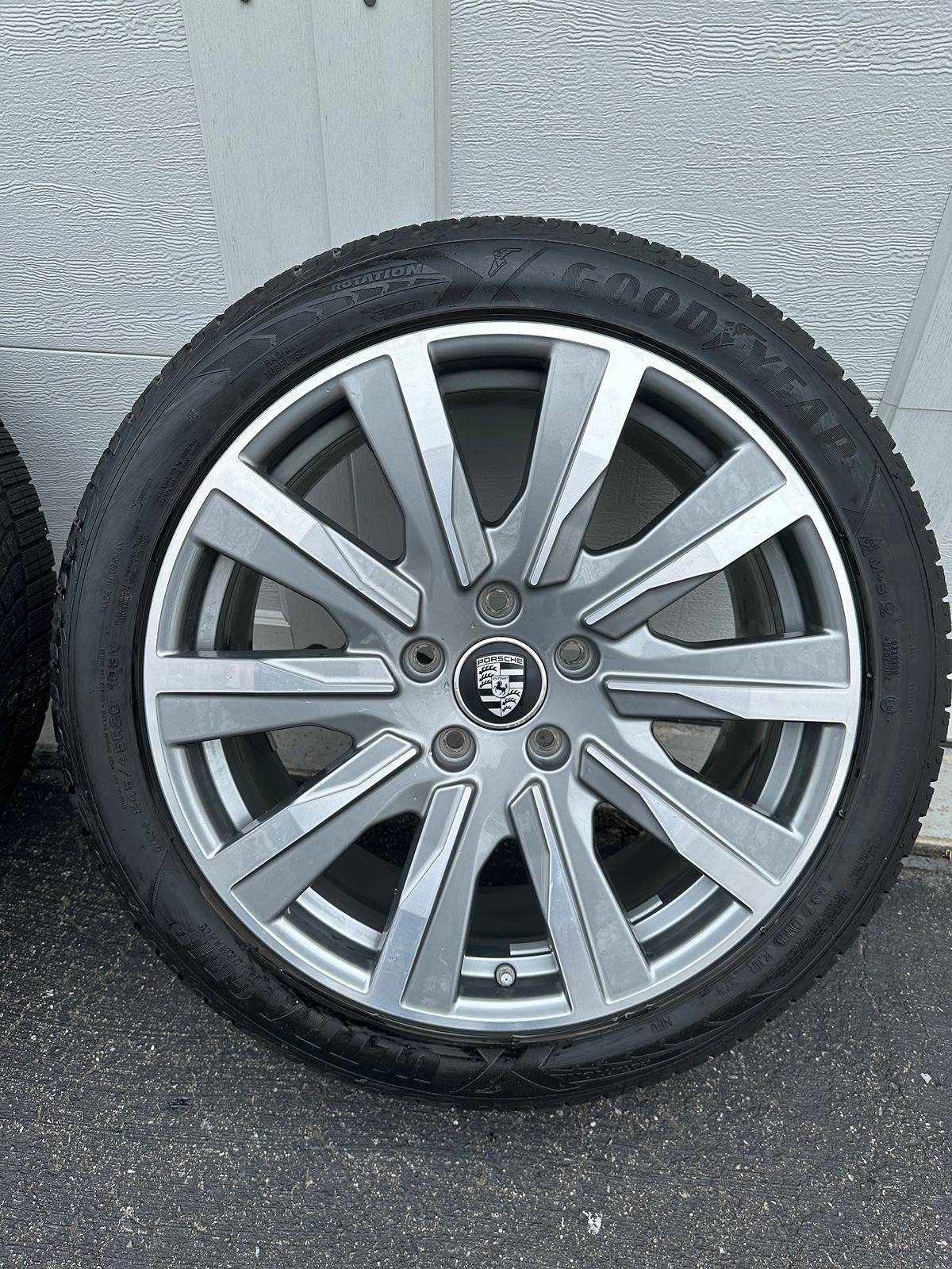 Porsche Taycan OEM 20-inch Taycan Tequipment Design Winter Wheel-and-Tire Set for Sale - $2100 or bo IMG_3777