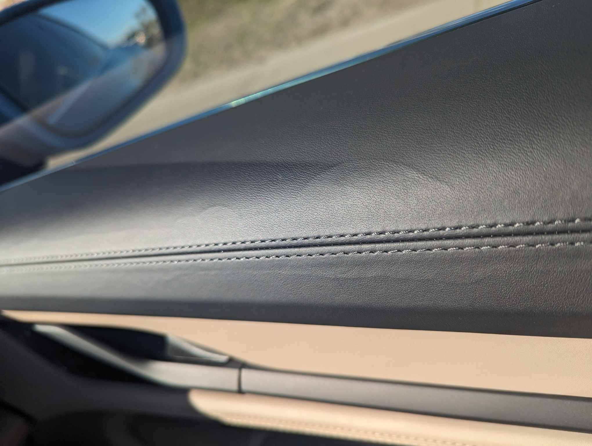 Porsche Taycan Odd pattern on the inside of doors? 437334007_327738656724341_7284441052863283178_n