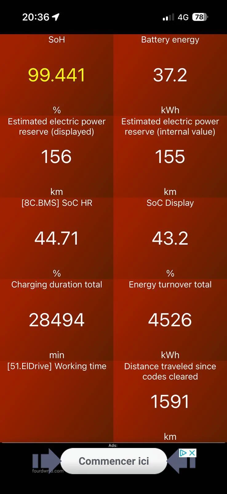 Porsche Taycan 🔋 Baseline for HV Battery SoH Performance (Battery Degradation Data by Taycan Owners) IMG_0673