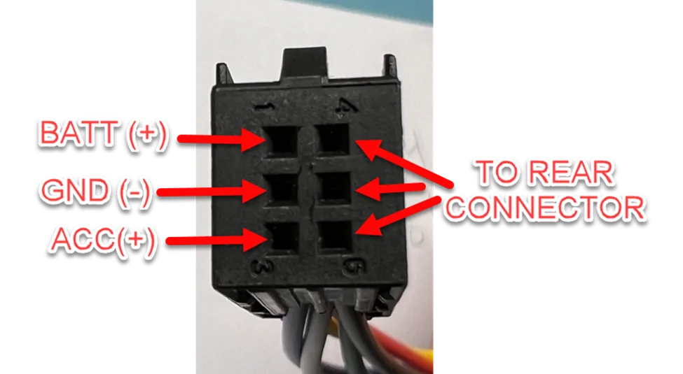 Porsche Taycan Illustrated guide to using Dashcam Prewire for 3rd party dashcam and other accessories 1714954730386-19