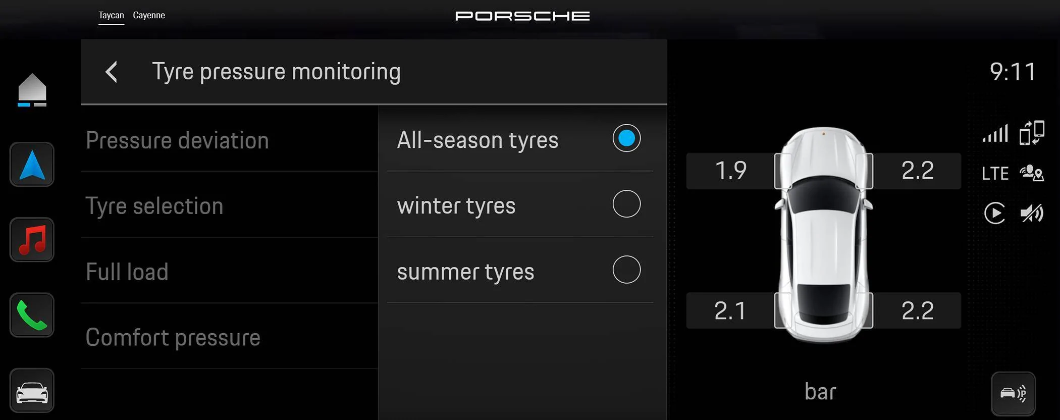 Porsche Taycan Switching wheels+tires, anything special needed for TPMS? 1715101962368-nt