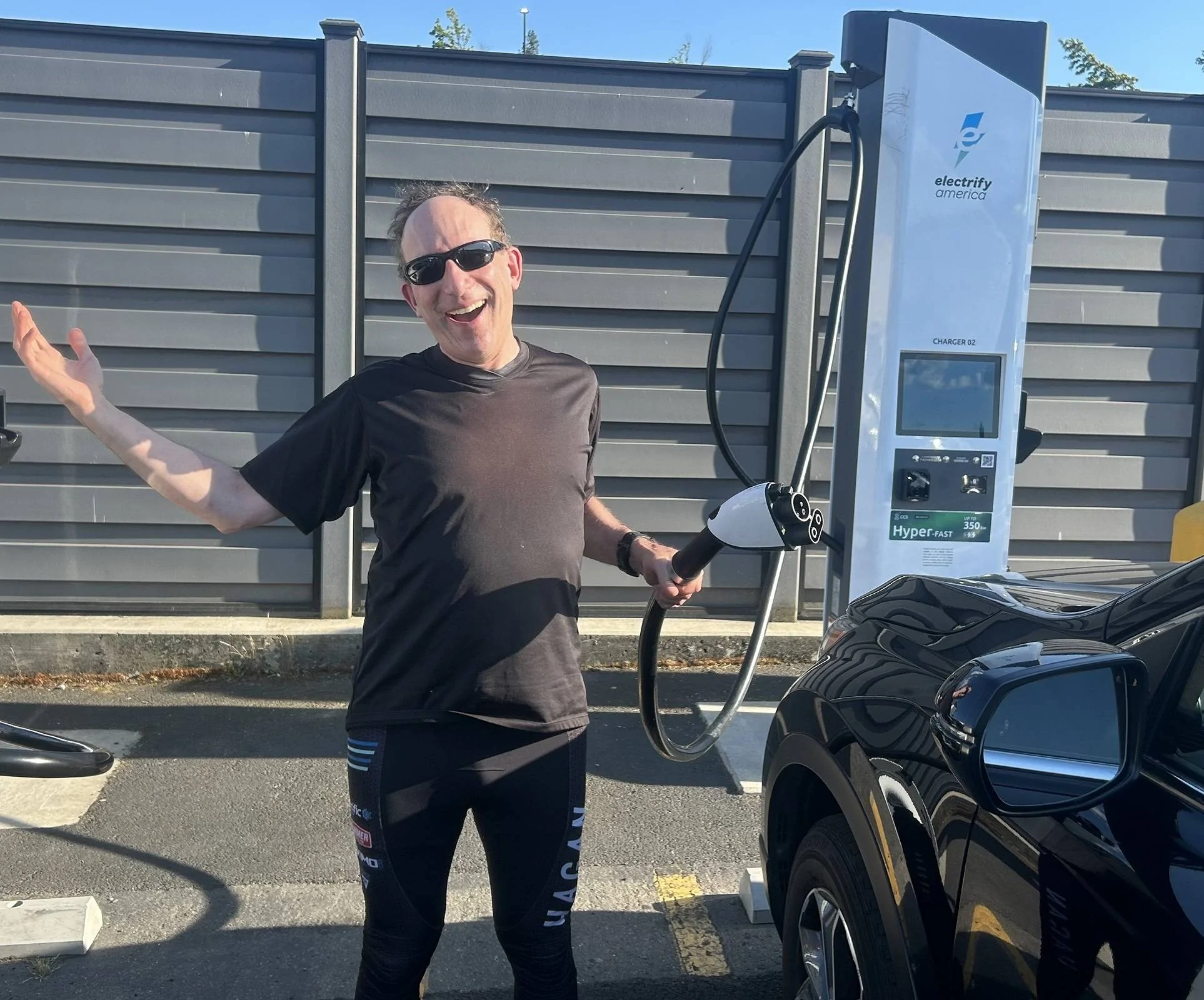 Porsche Taycan Electrify America 2023 Annual report to EPA IMG_1175