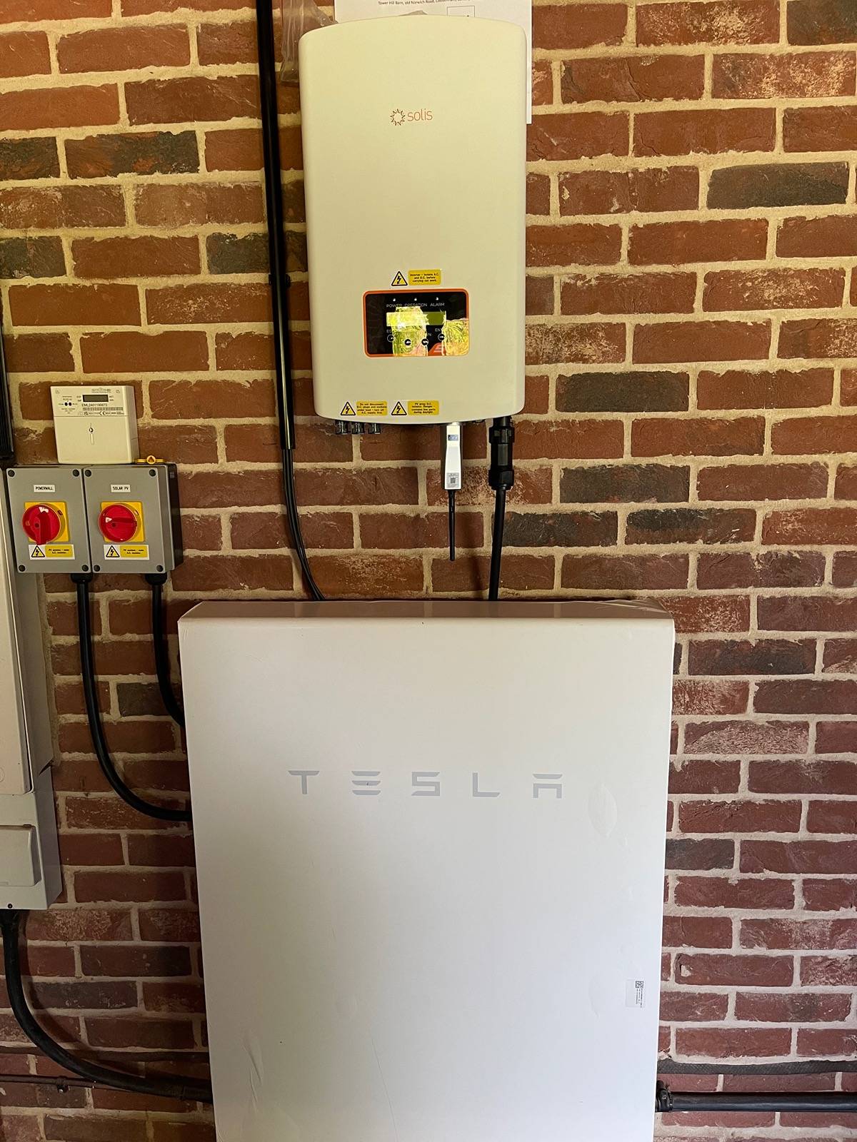 Porsche Taycan Solar install, batteries, exporting and ev tariffs IMG_0839