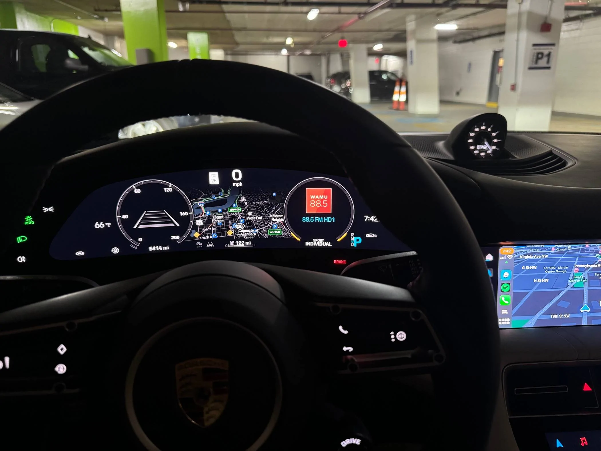 Porsche Taycan What do you show on your instrument cluster on your Porsche Taycan? IMG_1332