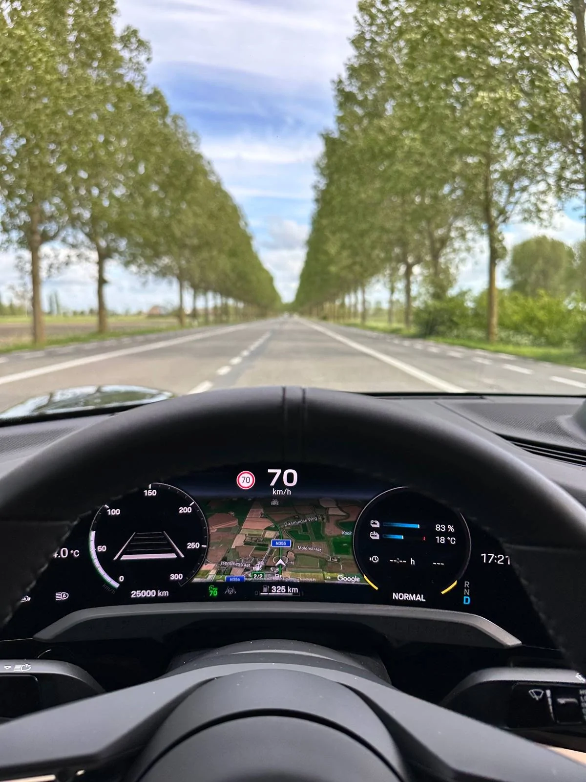 Porsche Taycan What do you show on your instrument cluster on your Porsche Taycan? IMG_8042