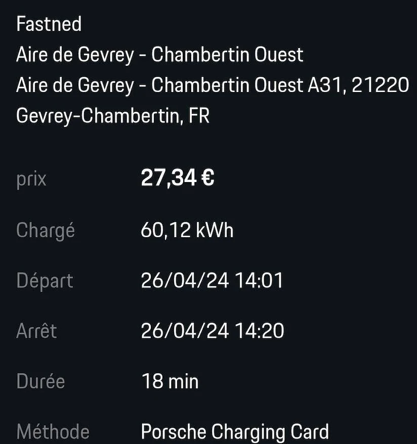 Porsche Taycan Kyle Conner goes 311 miles in '25 Taycan 70mph range test Screenshot 2024-05-14 at 21.03.06