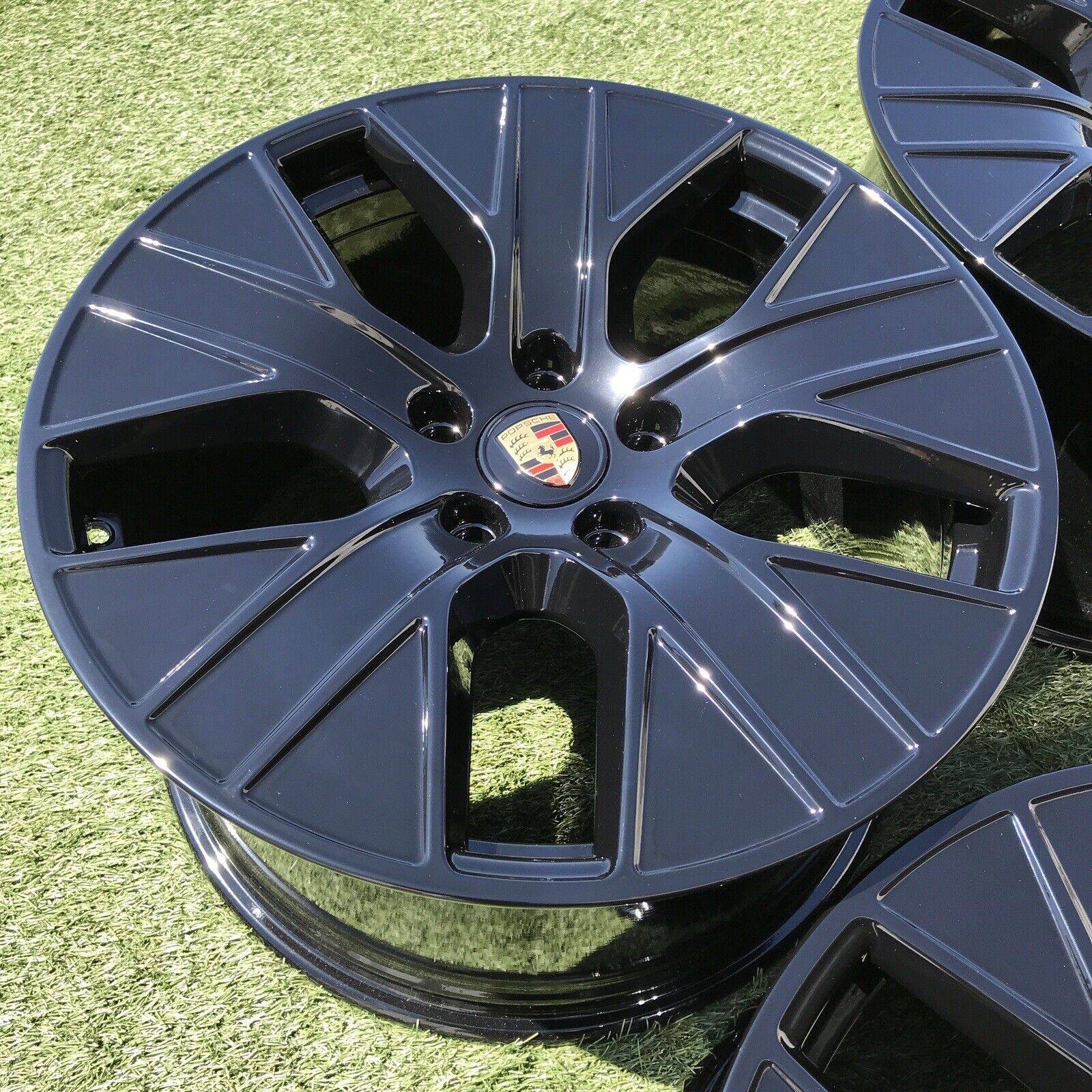 Porsche Taycan Polished base aero rims are tolerable. s-l1600 (1)