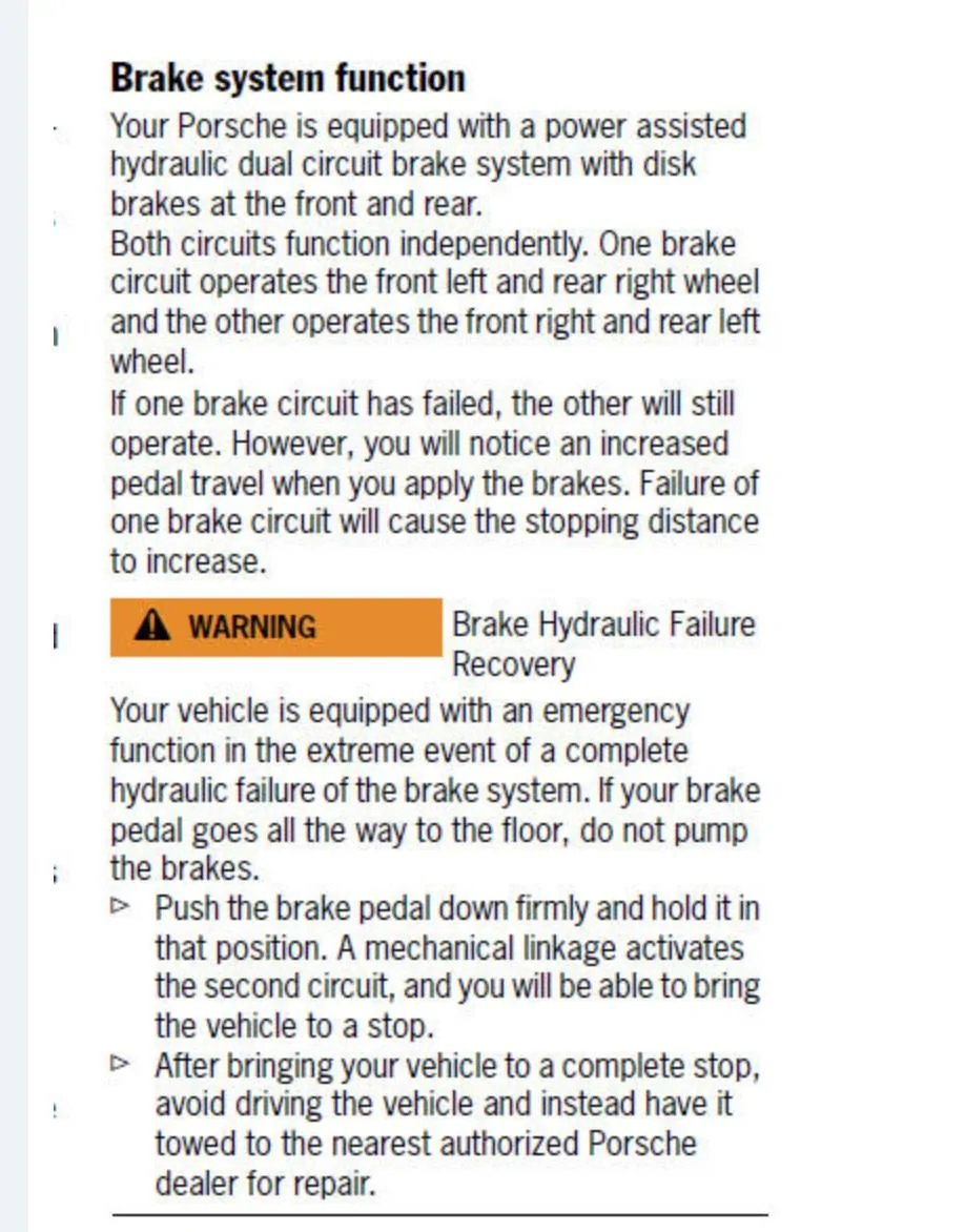Porsche Taycan Complete brake failure !! IMG_2080
