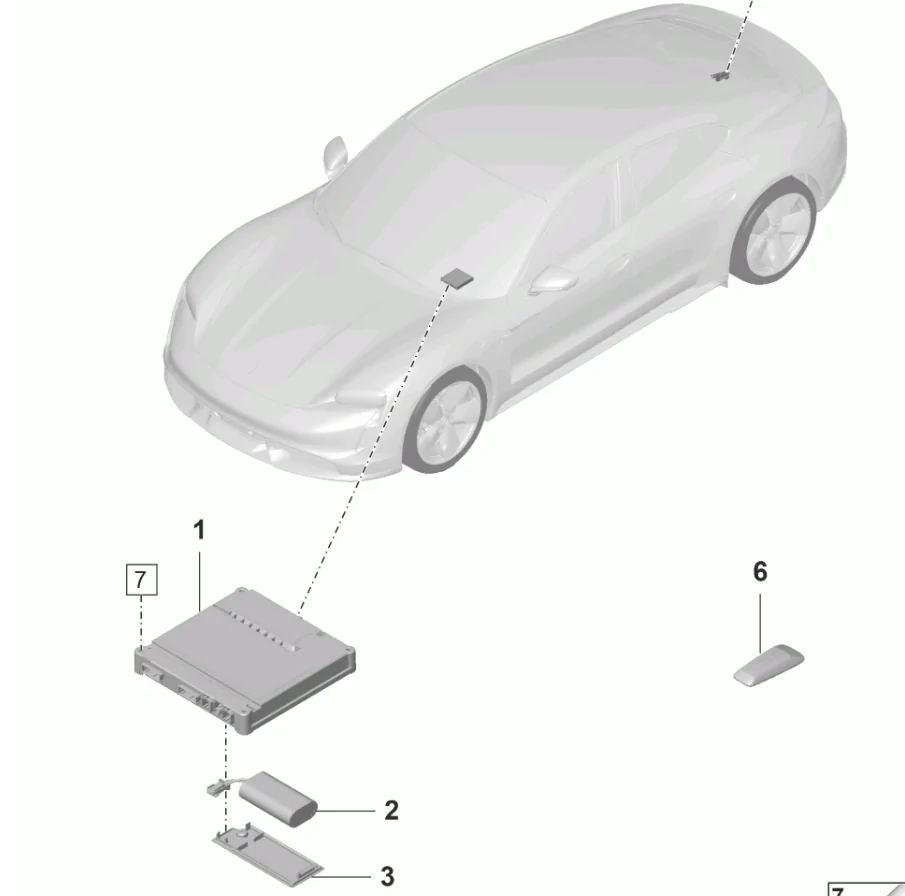 Porsche Taycan Emergency Call Battery 1716071668799-cj