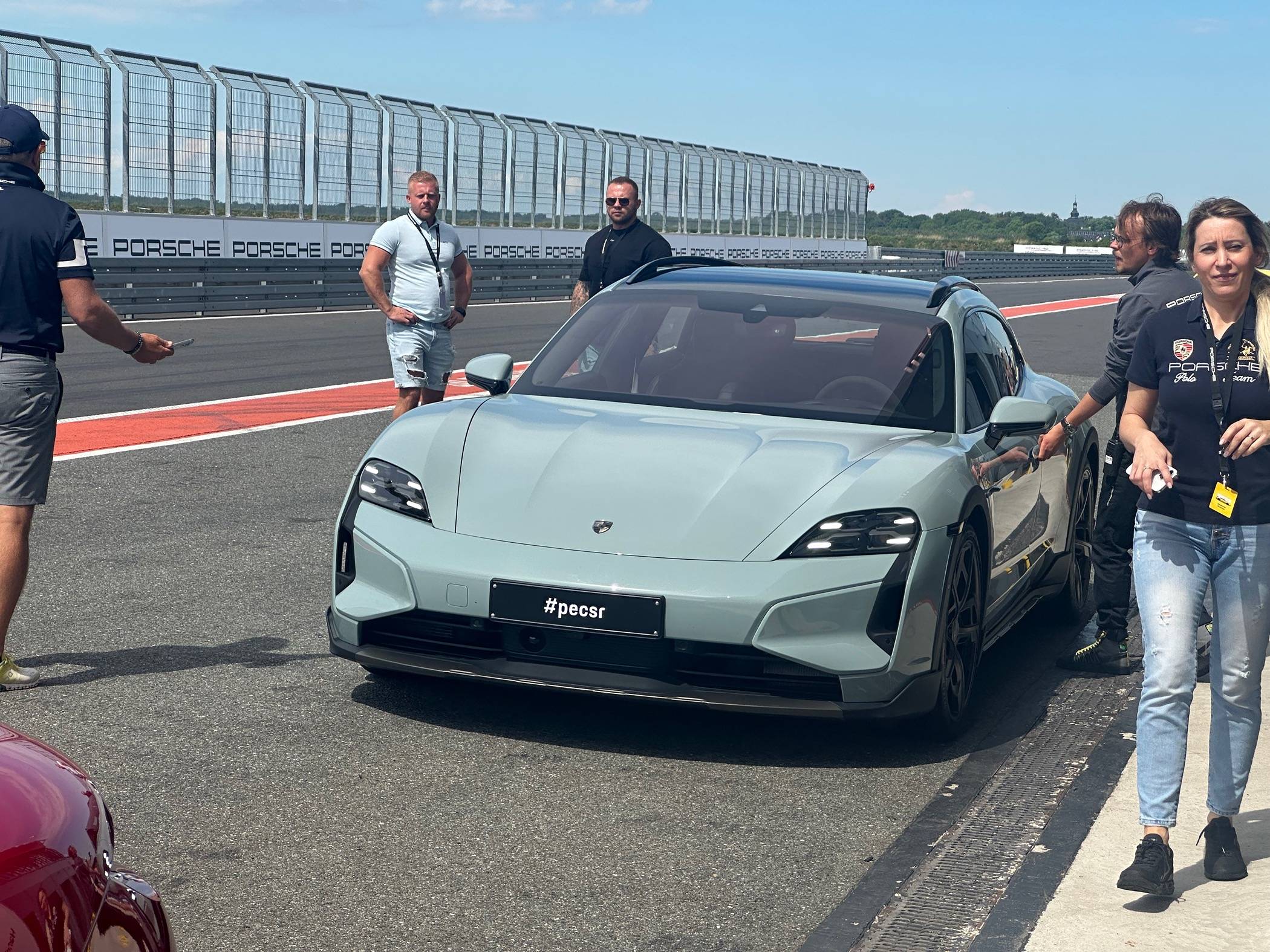 Porsche Taycan Tracking the 2025 Taycan at Silesia Ring Track (Porsche Experience Center Event) IMG_7329