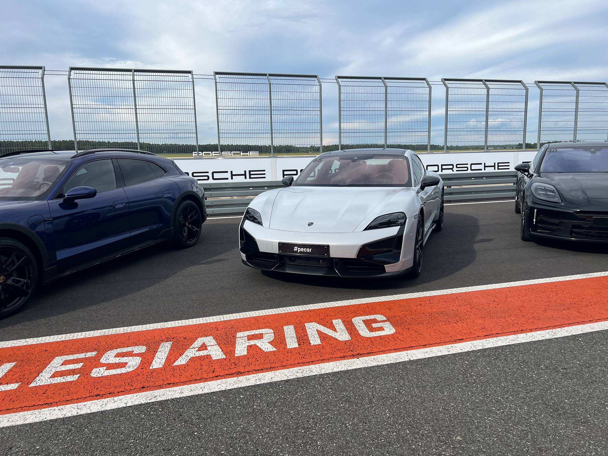 Porsche Taycan Tracking the 2025 Taycan at Silesia Ring Track (Porsche Experience Center Event) IMG_9235