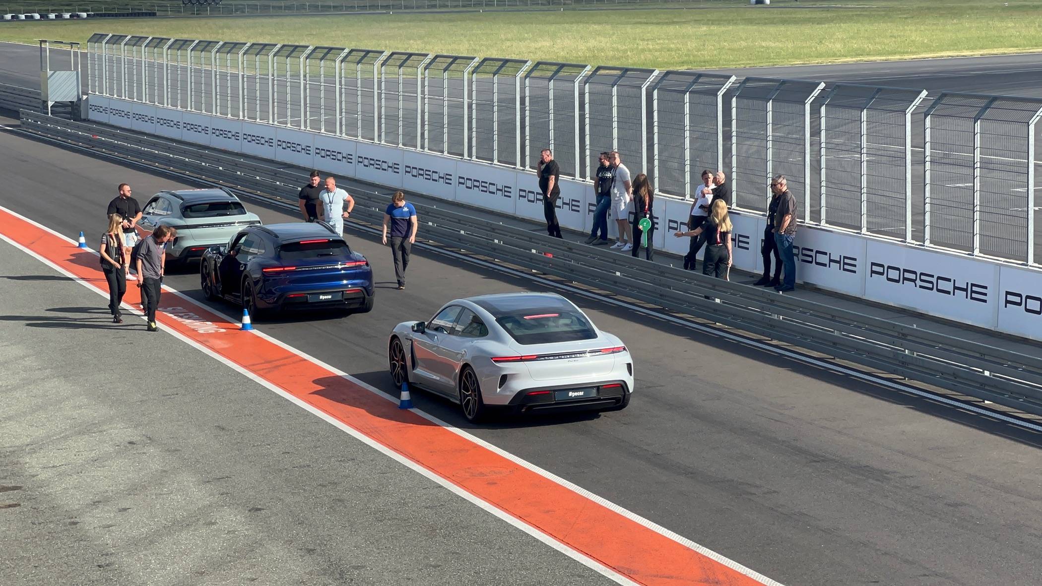 Porsche Taycan Tracking the 2025 Taycan at Silesia Ring Track (Porsche Experience Center Event) IMG_9350