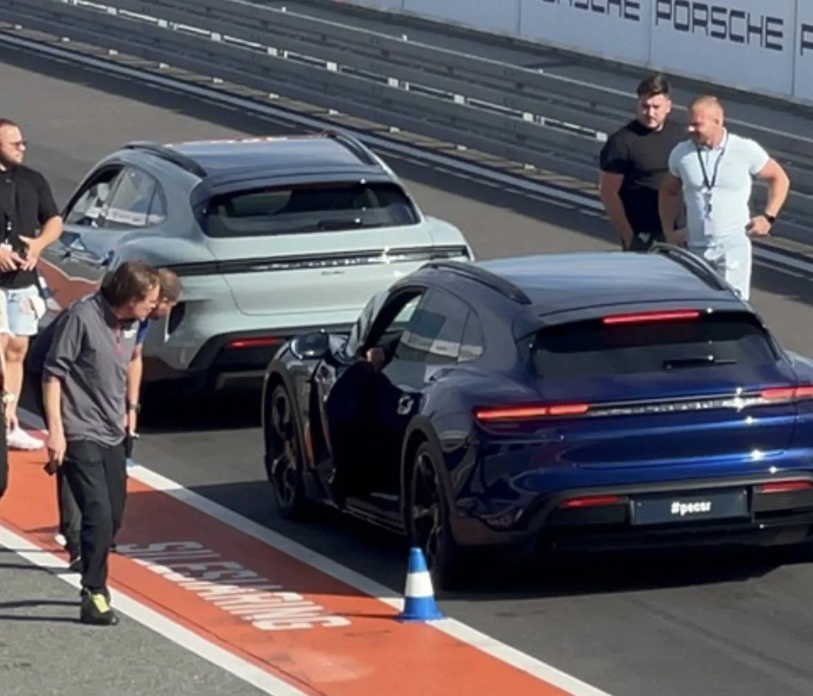 Porsche Taycan Tracking the 2025 Taycan at Silesia Ring Track (Porsche Experience Center Event) IMG_2842
