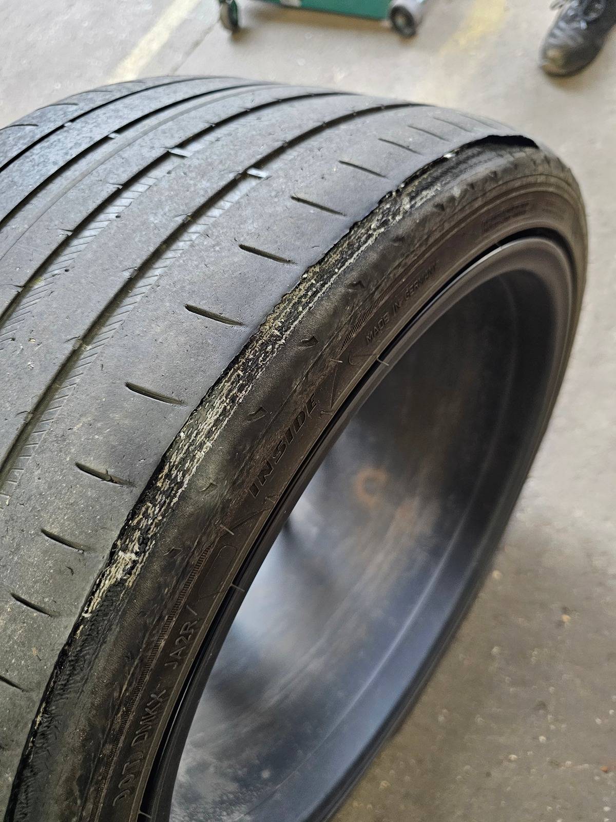 Porsche Taycan Do I need new tyres? 20240521_085923