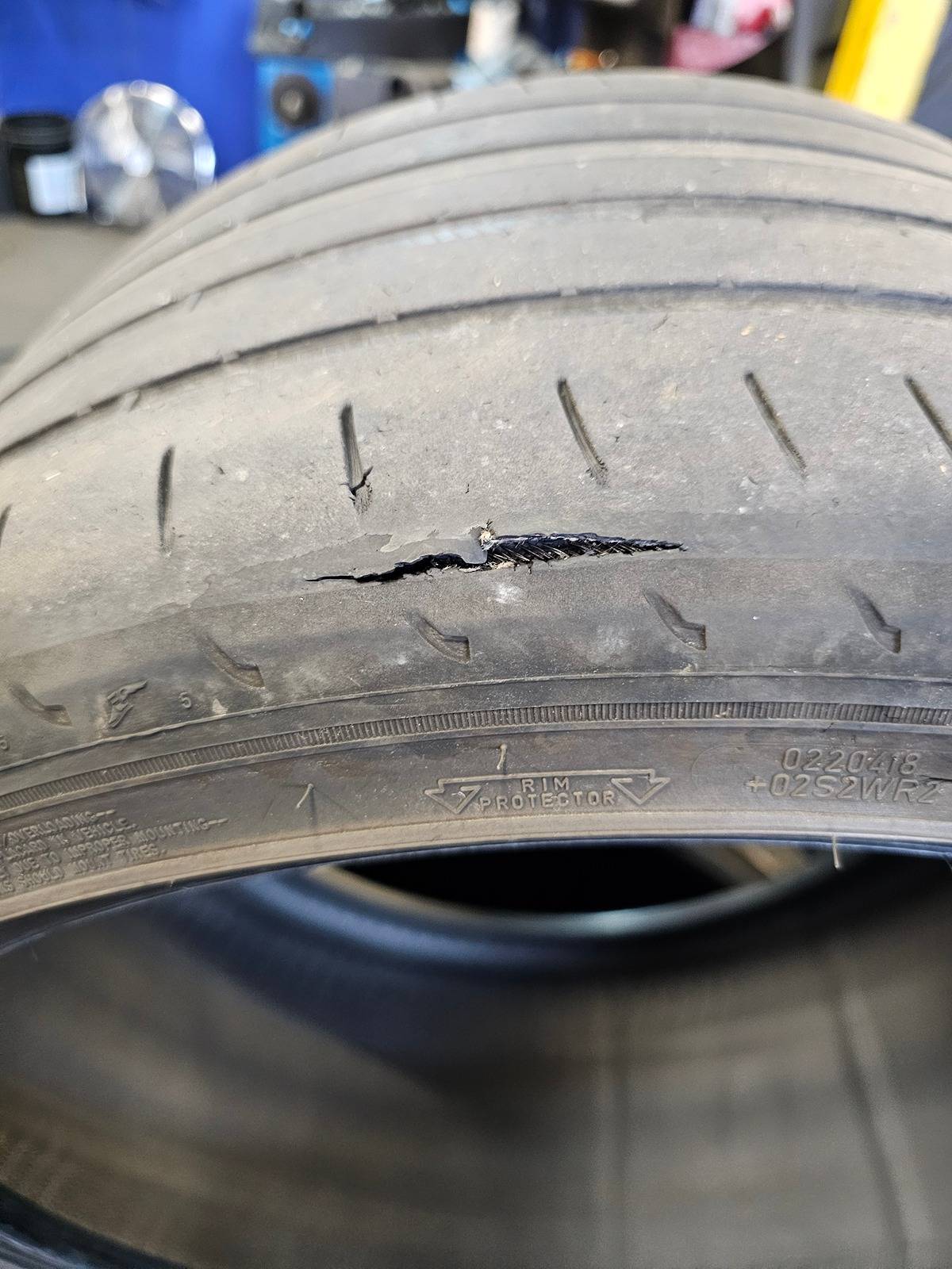 Porsche Taycan Do I need new tyres? 20240521_090235