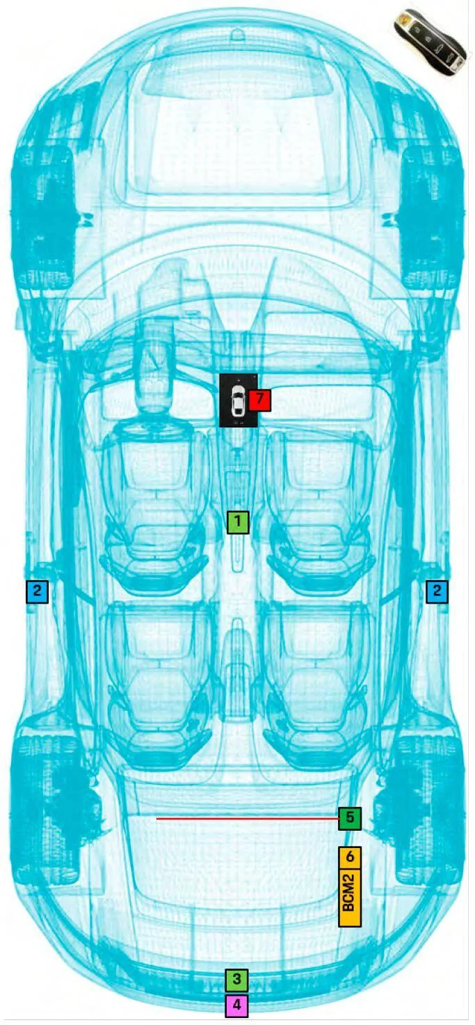 Porsche Taycan Looking for BCM2 (Rear BCM) connector pinouts 1716535747695-m3