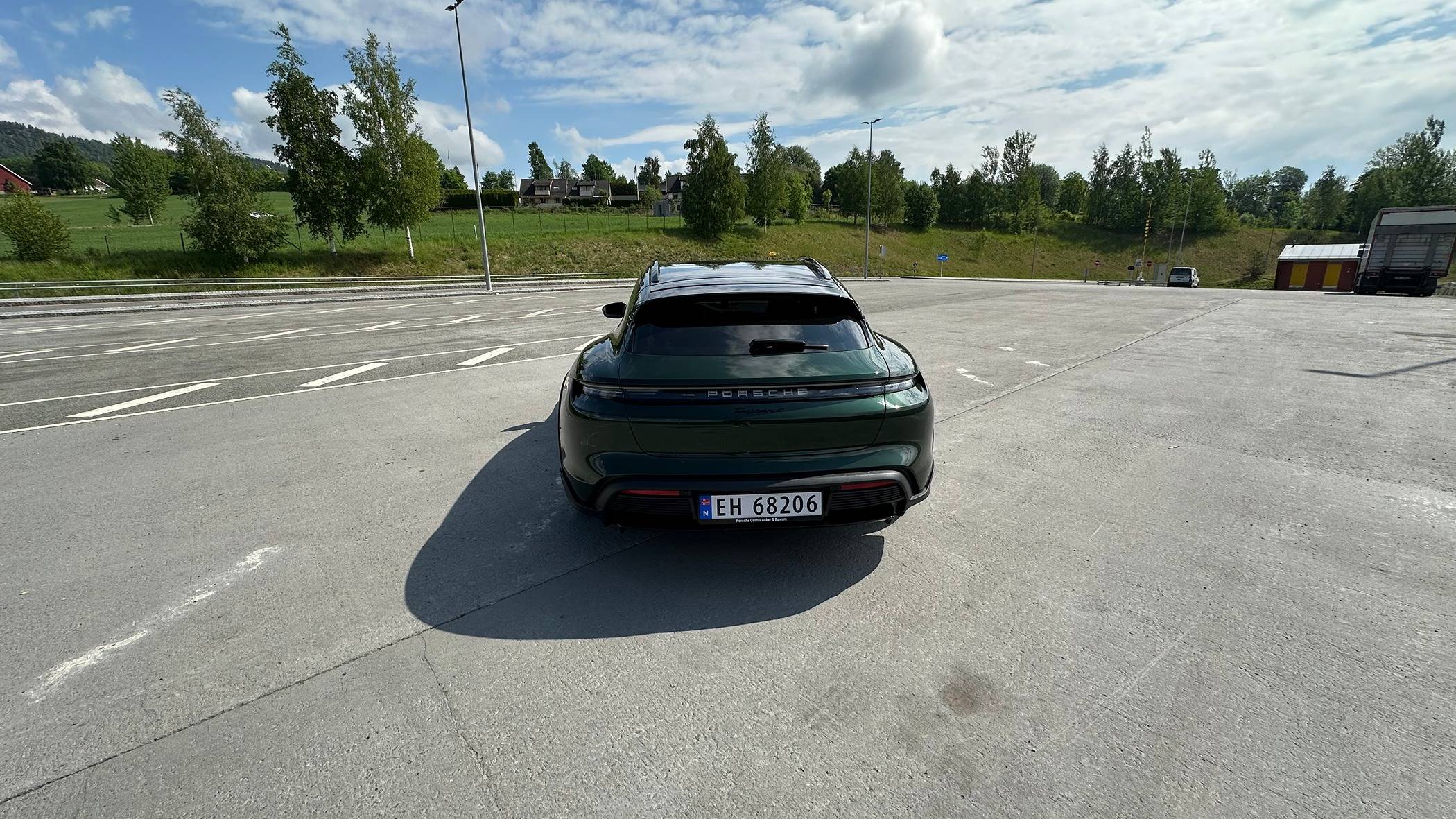 Porsche Taycan Some images of MY 2025 Cross Turismo 4 in Oak Green 2024-05-25 11.23.09