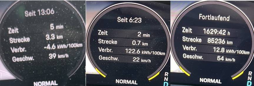 Porsche Taycan Post your most absurd consumption readings... Consumption-readin