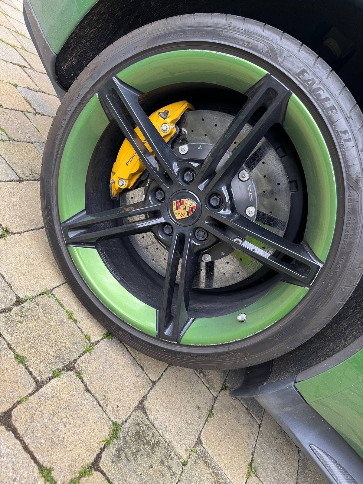 Porsche Taycan Recommendations for wheel repair West Yorkshire UK IMG_1892