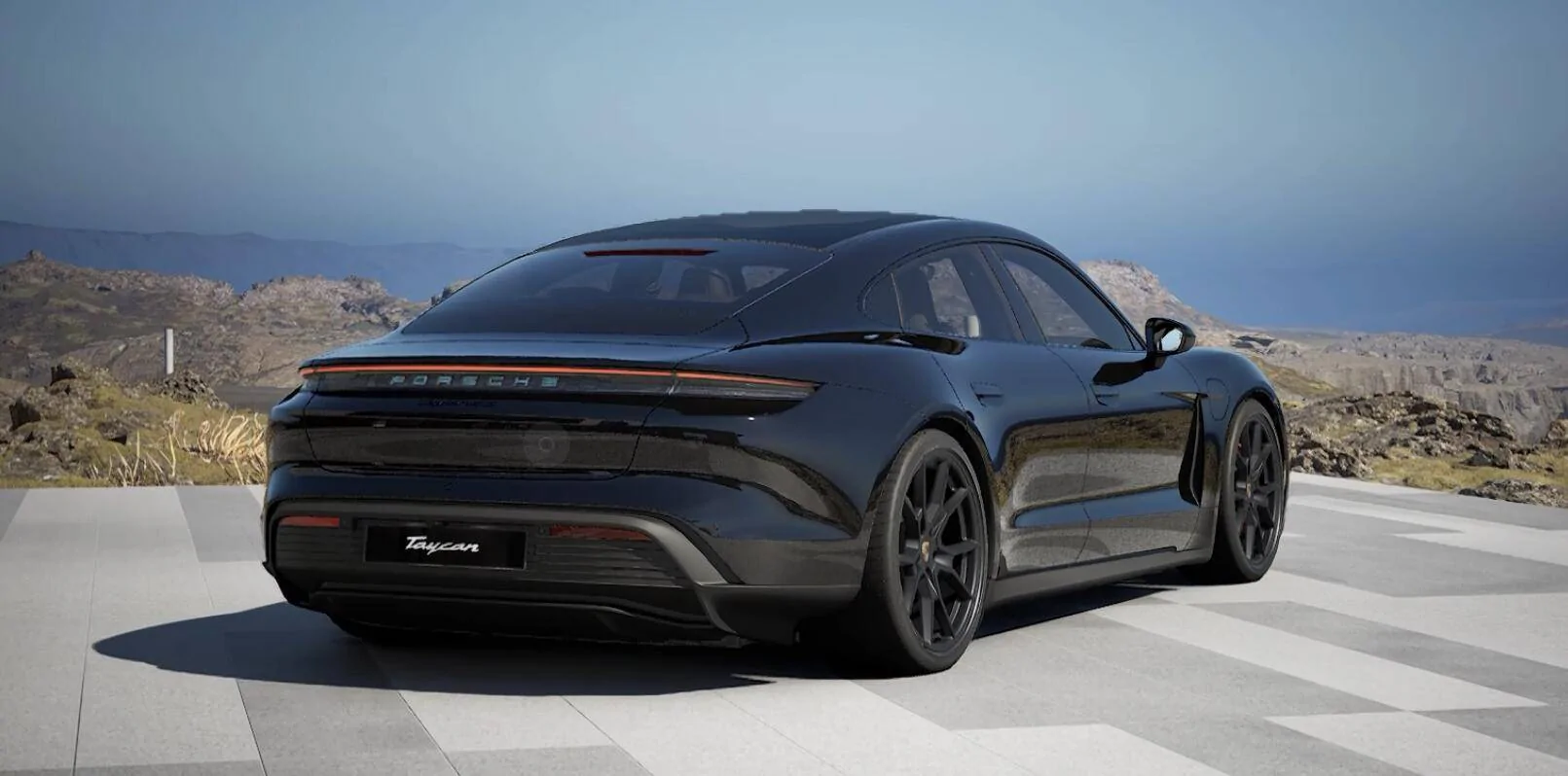 Porsche Taycan Let's Share Our Configurations for the MY2025 Model taycan-rear