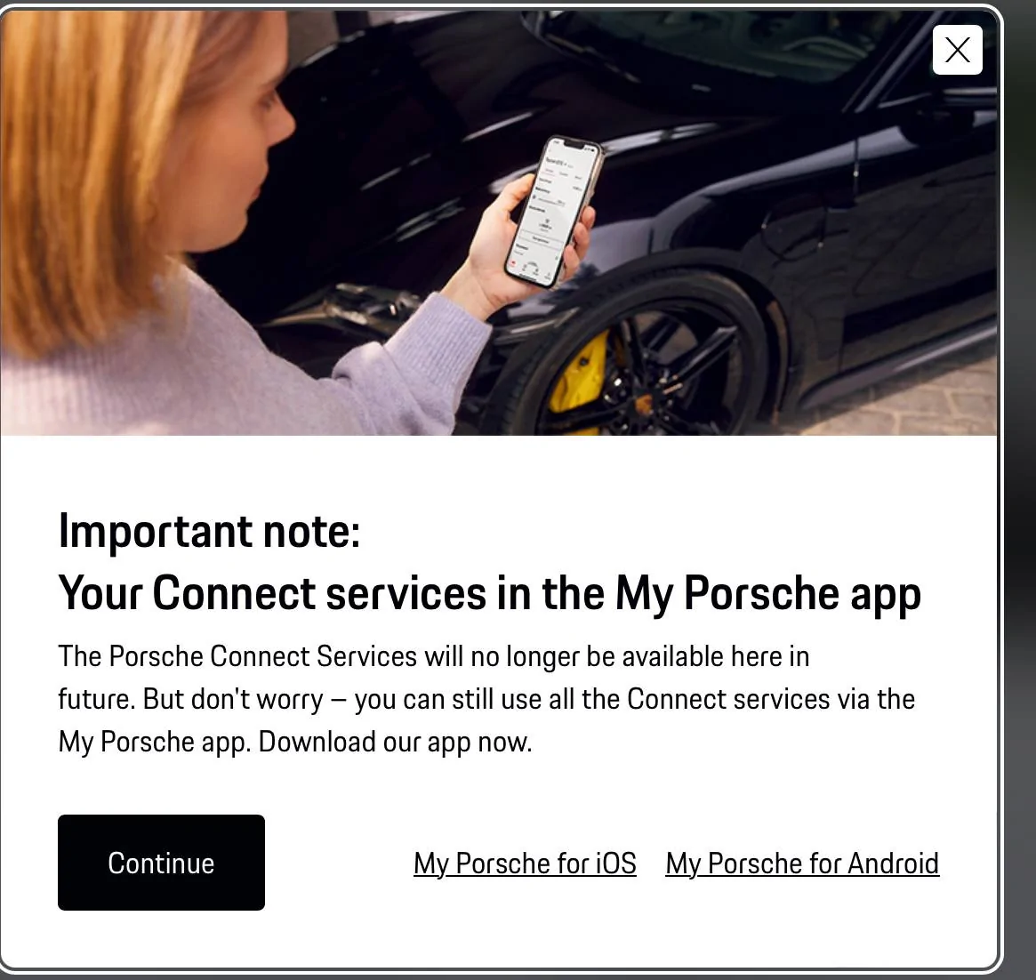 Porsche Taycan Interested in an unofficial Apple Watch app? IMG_0664